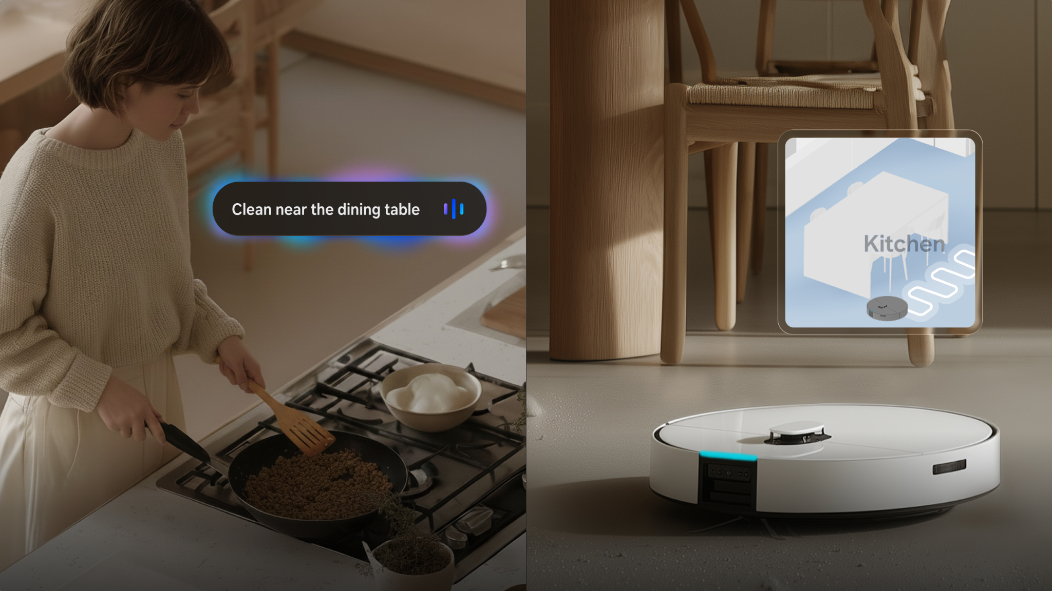 Bespoke AI Jet Bot Steam UX