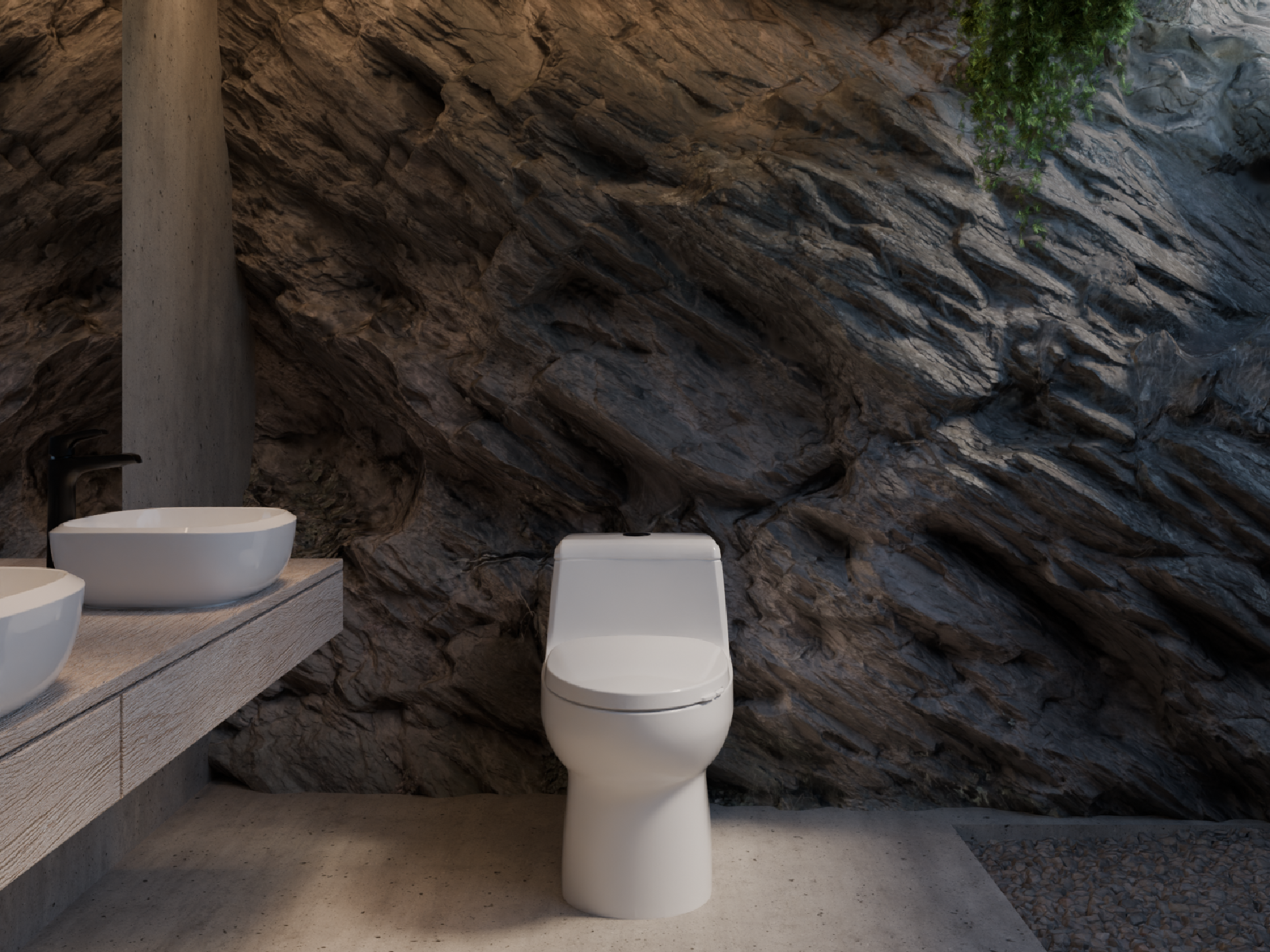 Cascade One-Piece Toilet