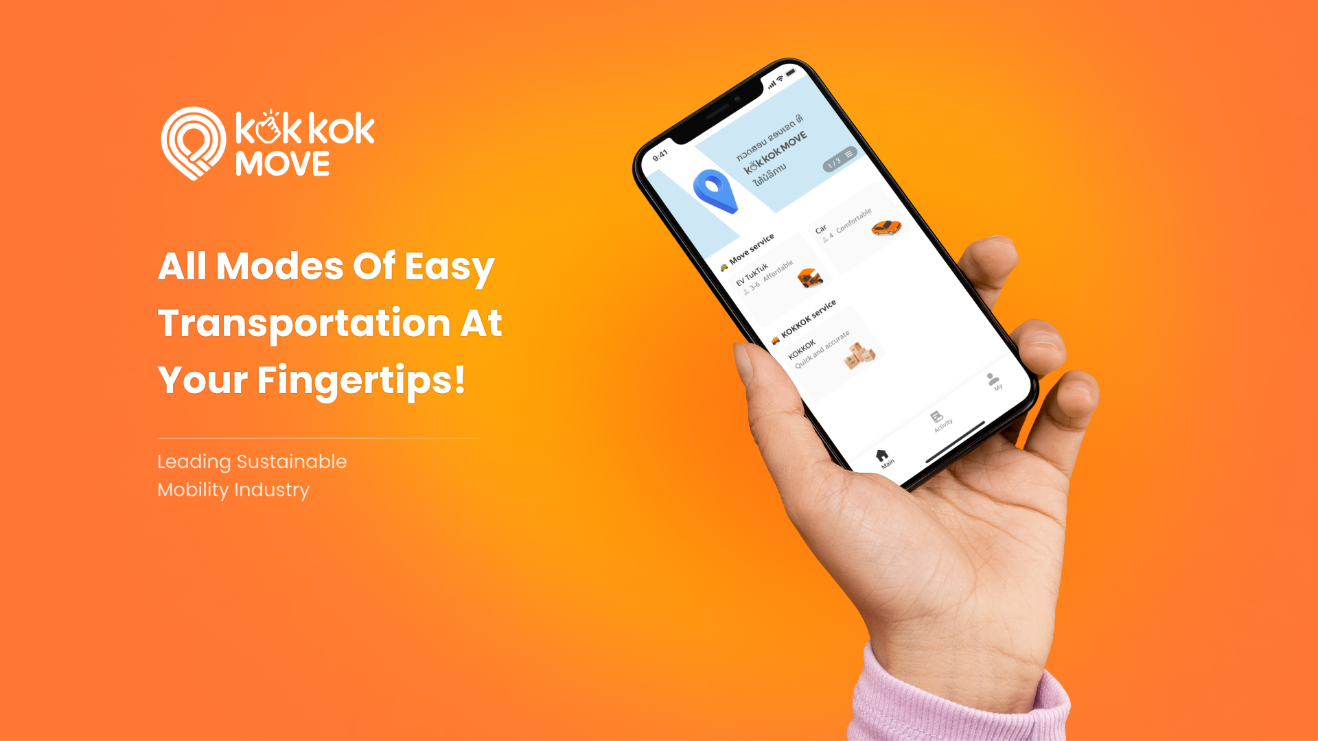 KOKKOK Move: Mobility Super App