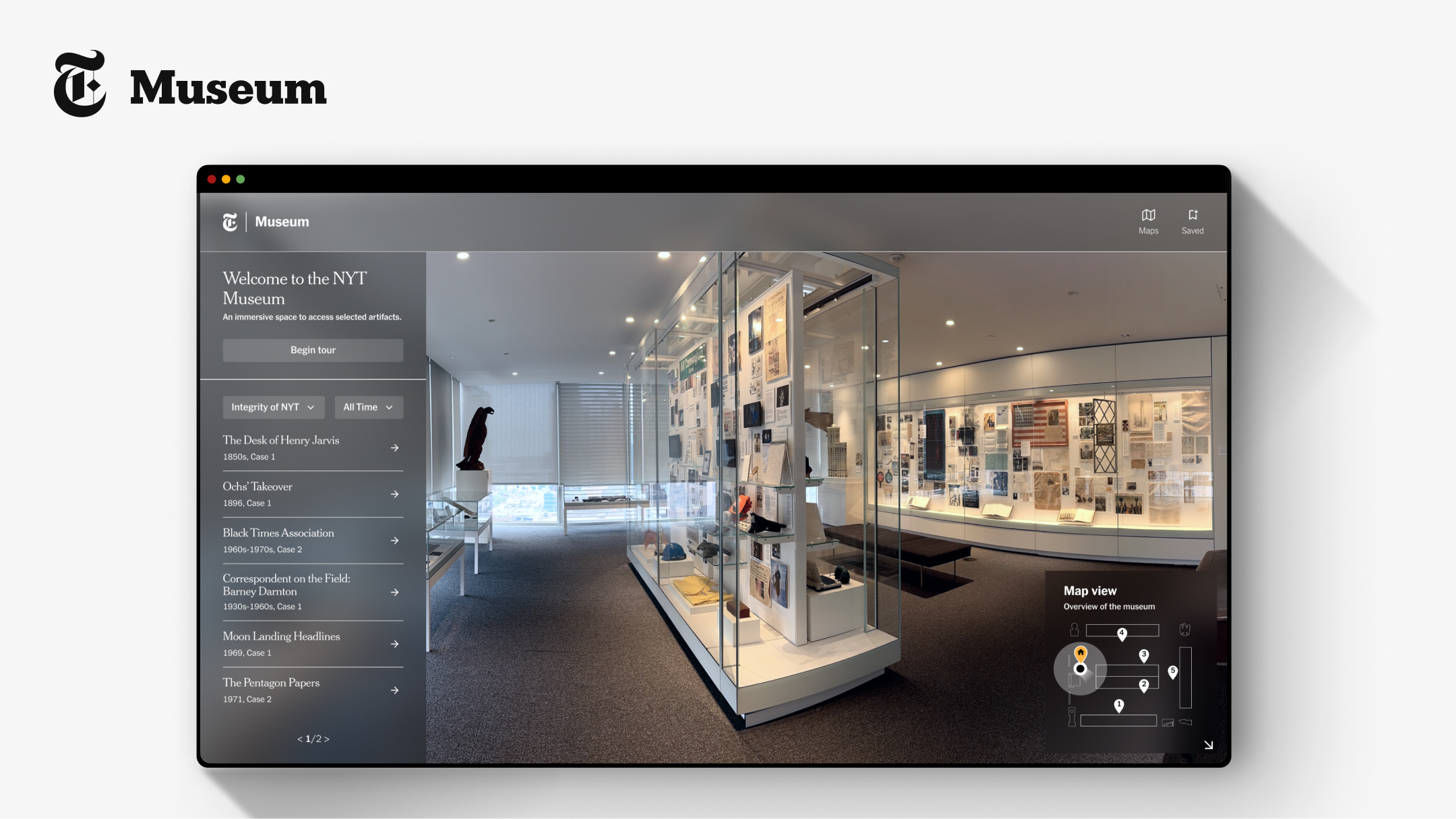Virtual New York Times Museum