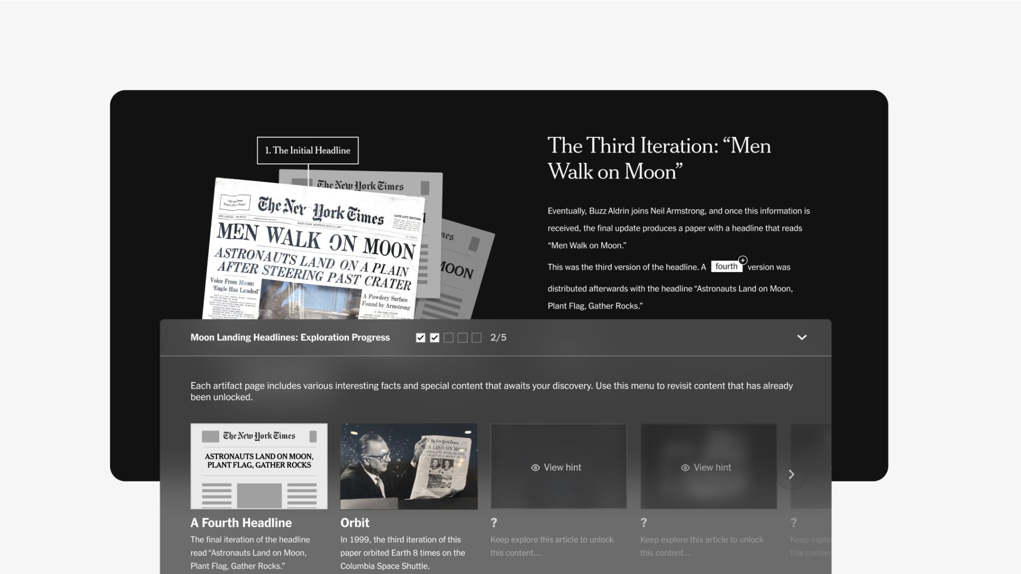 Virtual New York Times Museum