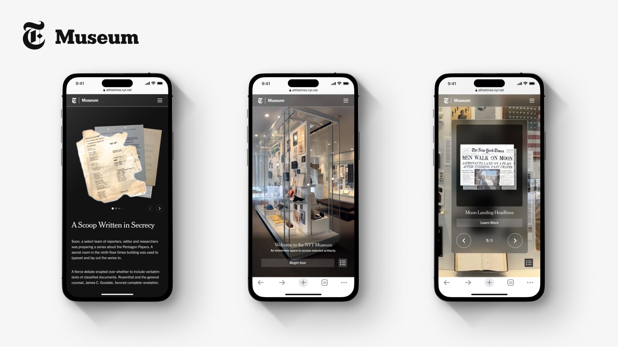 Virtual New York Times Museum