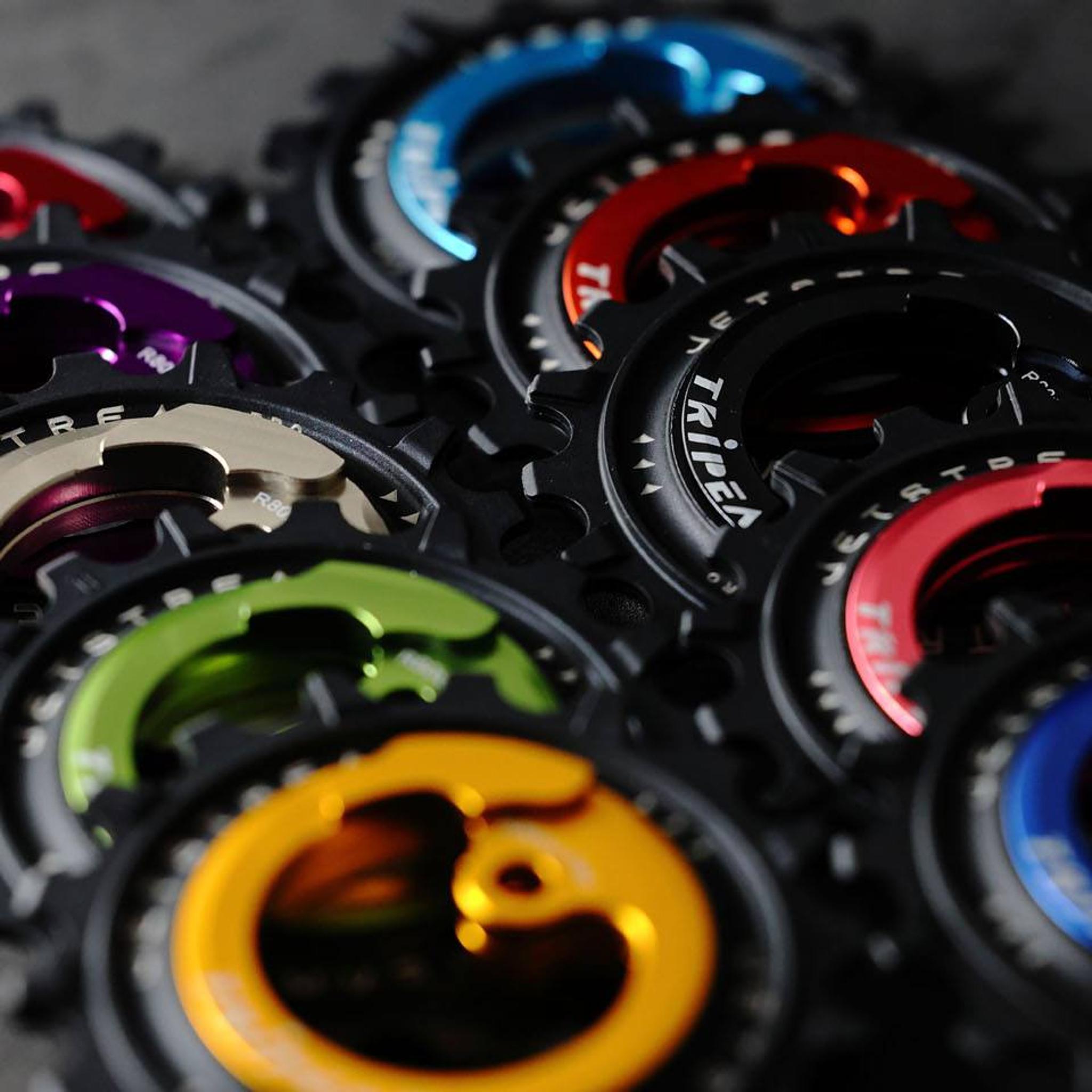 TRiPEAK Asymmetric Oversize Pulley Wheel set