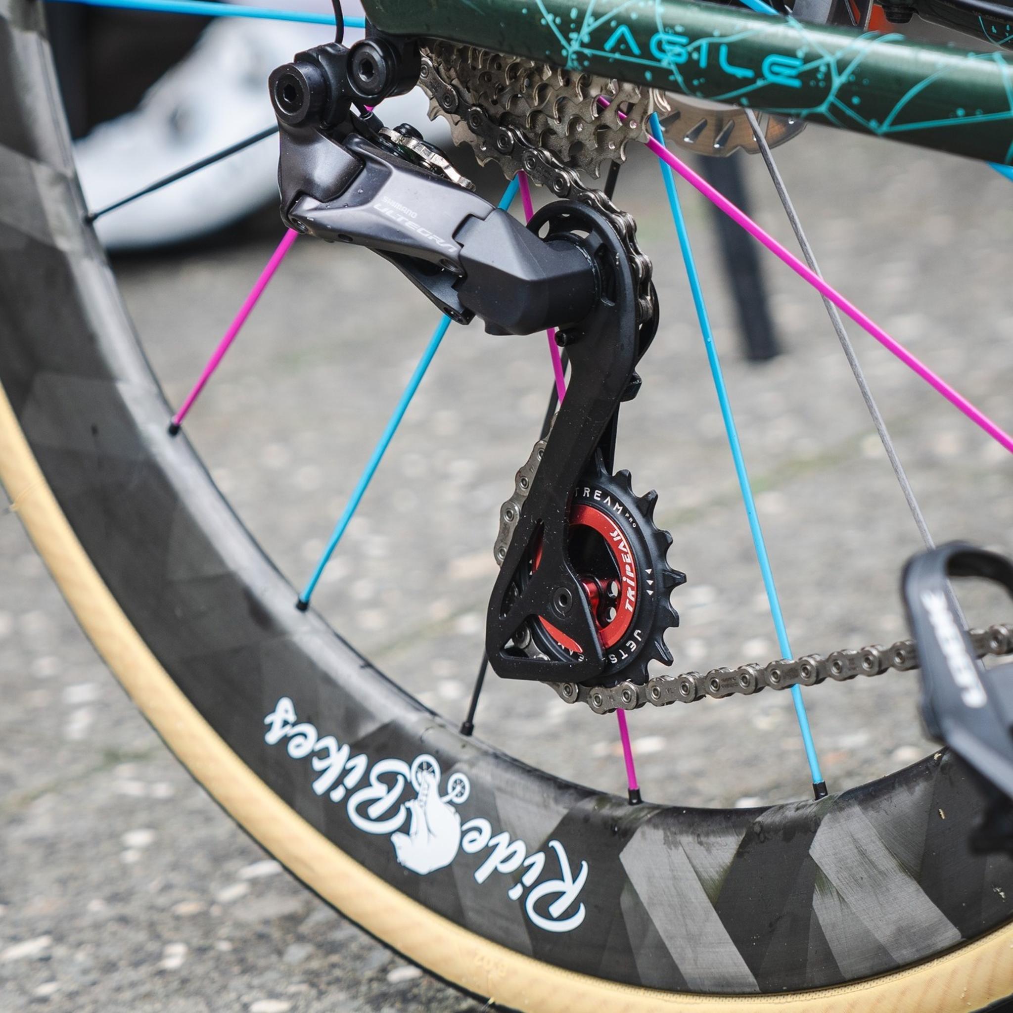 TRiPEAK Asymmetric Oversize Pulley Wheel set
