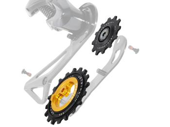 TRiPEAK Asymmetric Oversize Pulley Wheel set