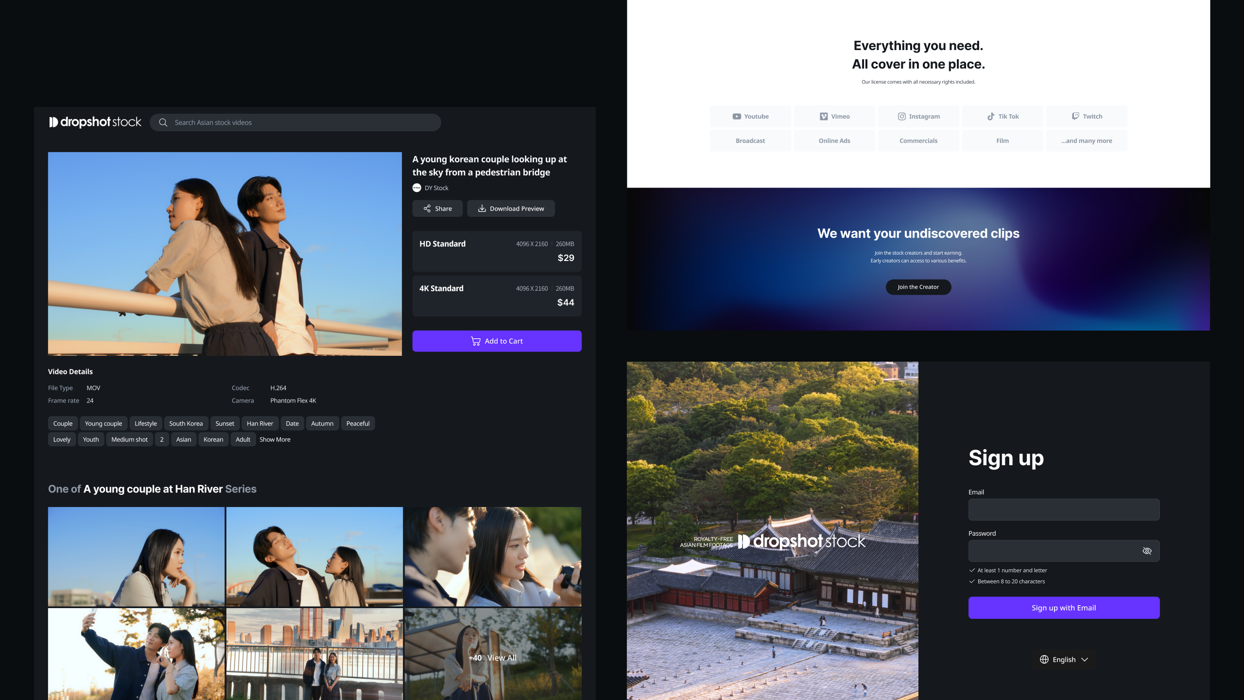 Dropshot Stock Website