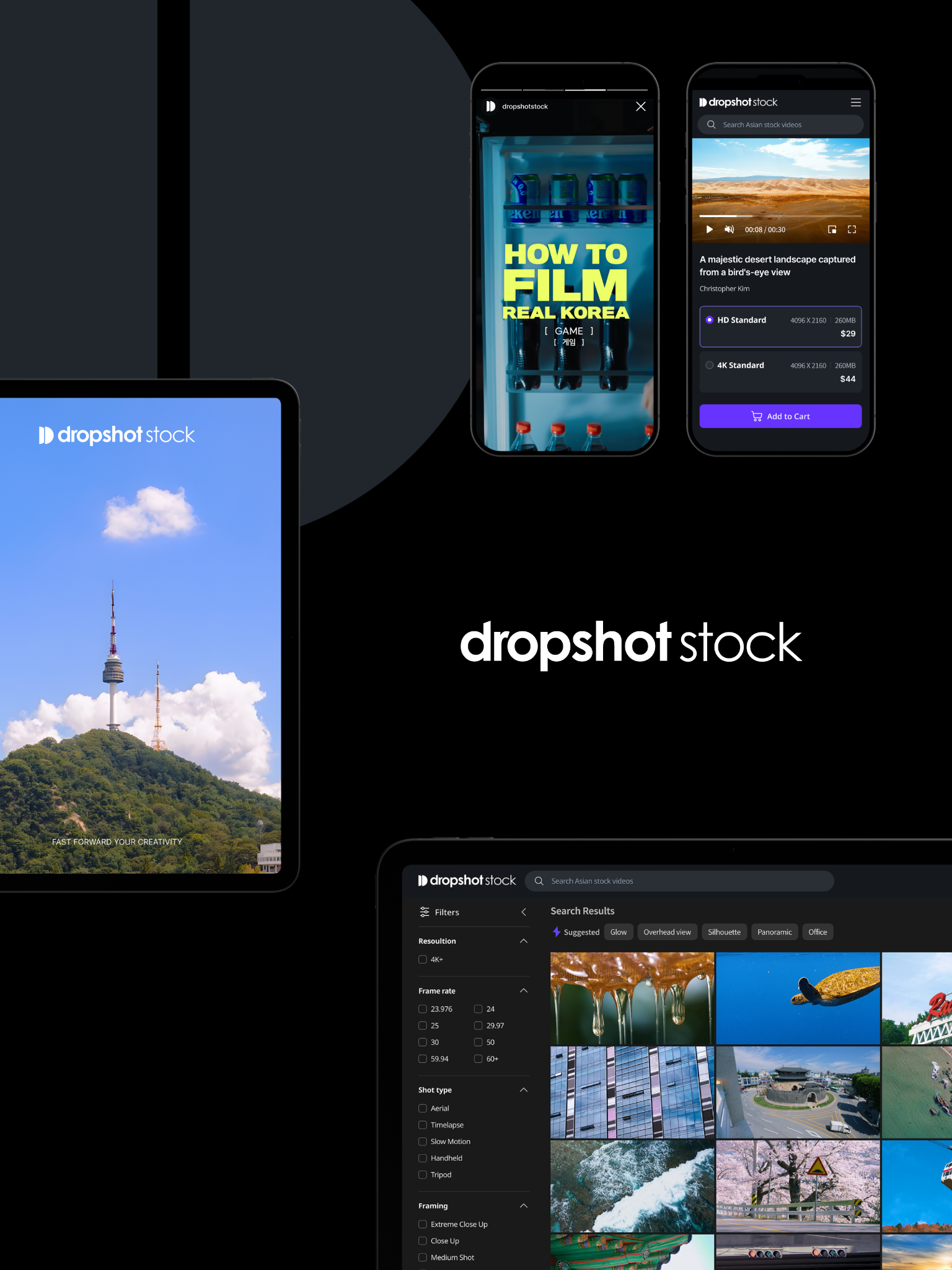 Dropshot Stock Website