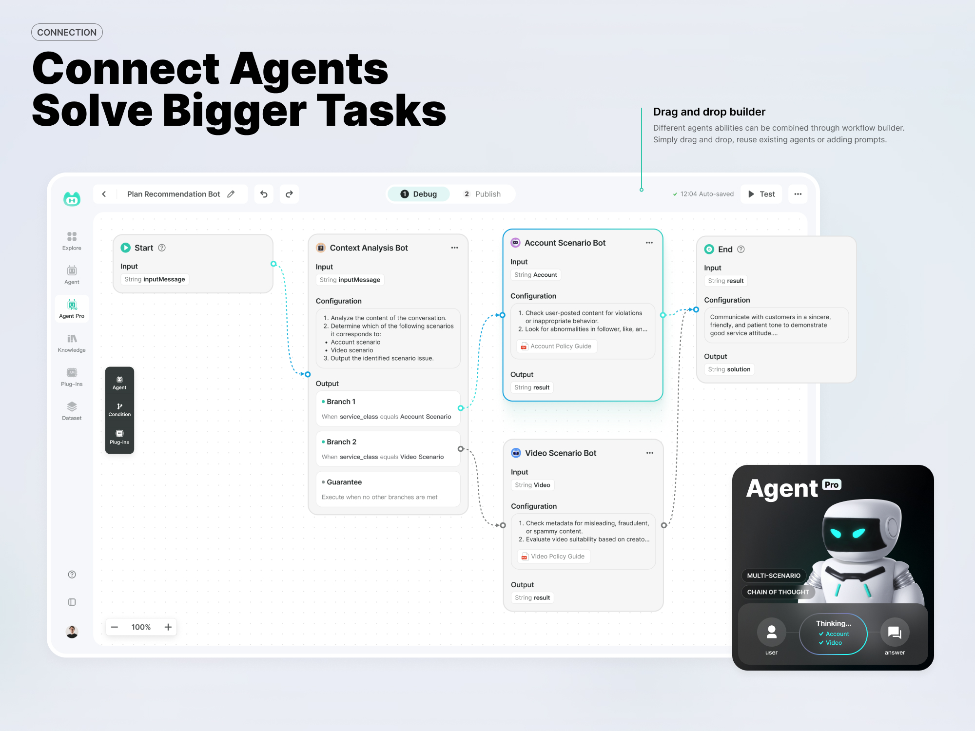 HiAgents - AI Agent Creation Platform