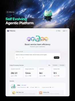 Hi Service-Self Evolving Agentic Platform