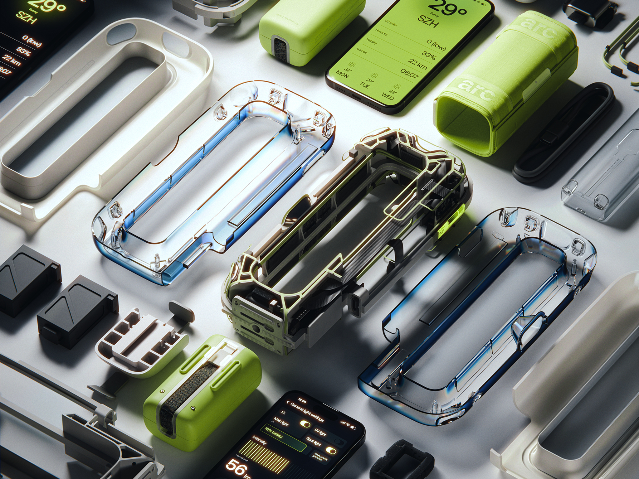 ARC. Innovative heavy-duty outdoor flashlight