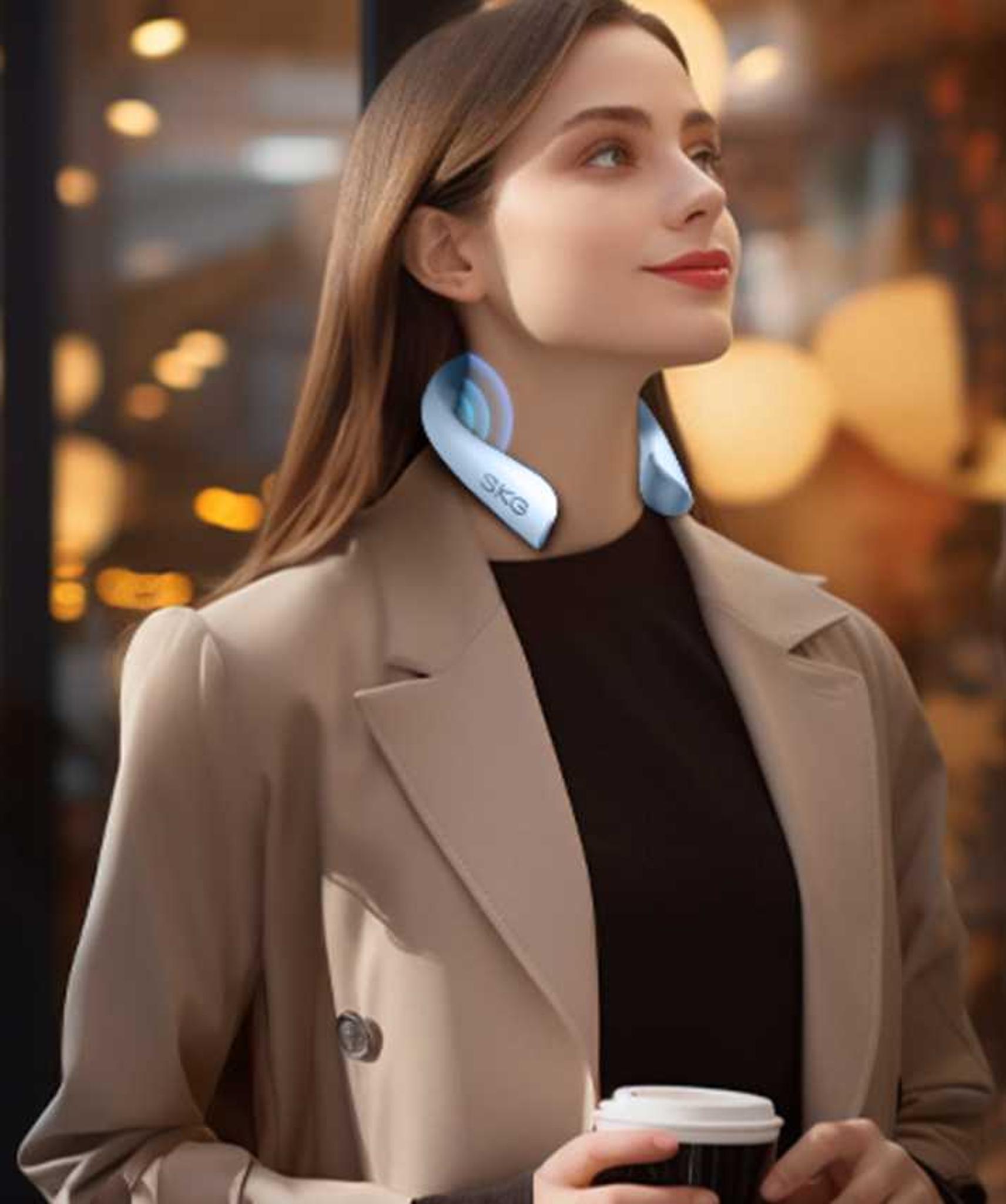K55- Vibration traction neck massager