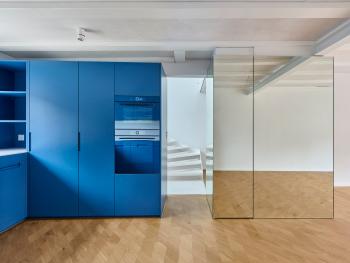 Building Within Existing Fabric: Row House Zurich