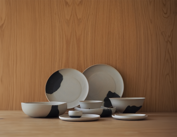 Cooklife x İLAERG. Sand Black Tableware Collection