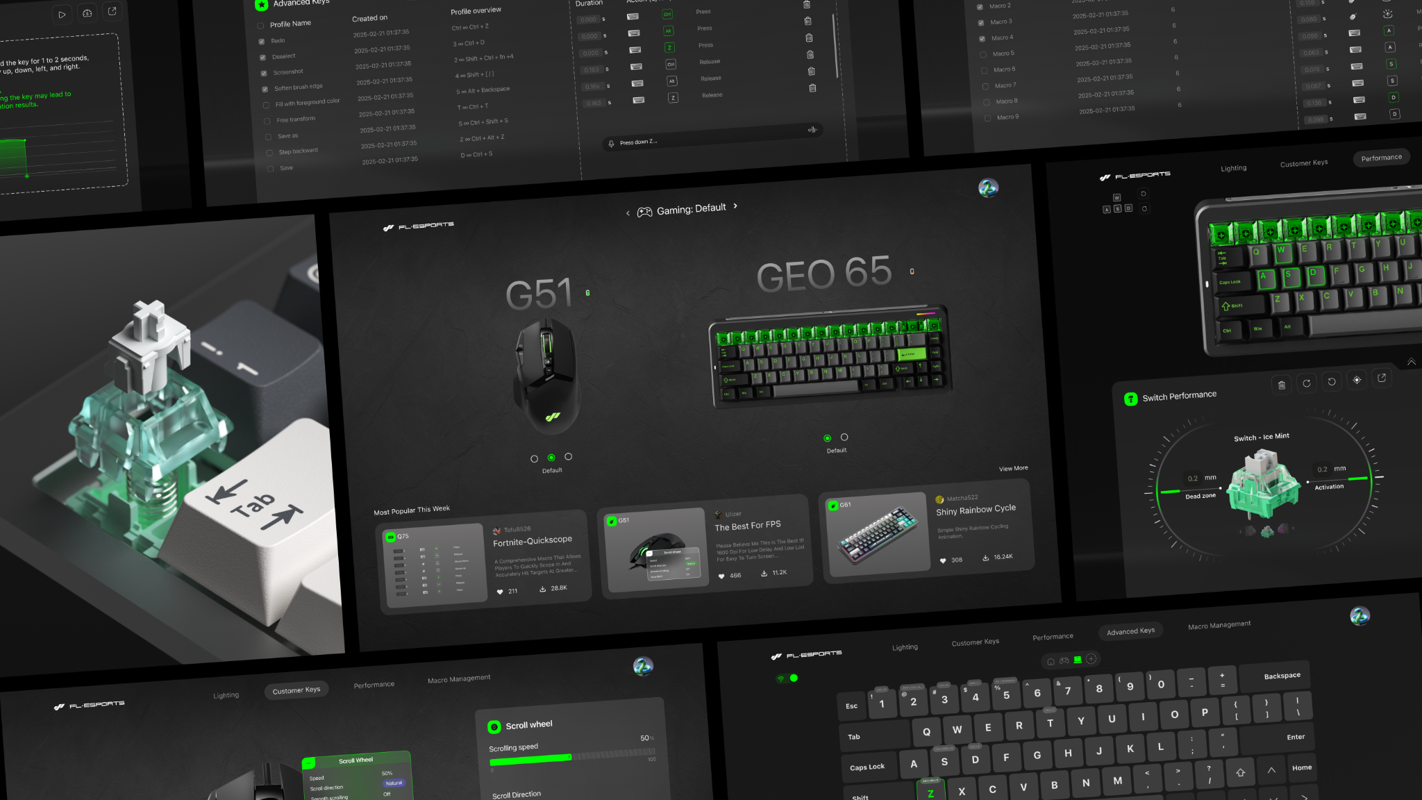 GEO Series Keyboard and Concept Driver Ecosystem