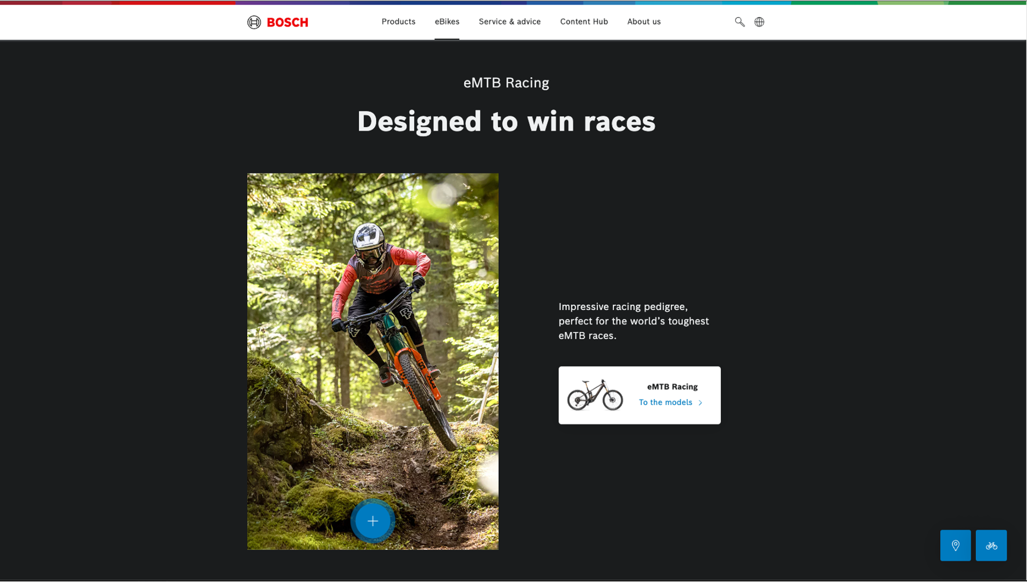 bosch-ebike.com Website Relaunch CX Concept