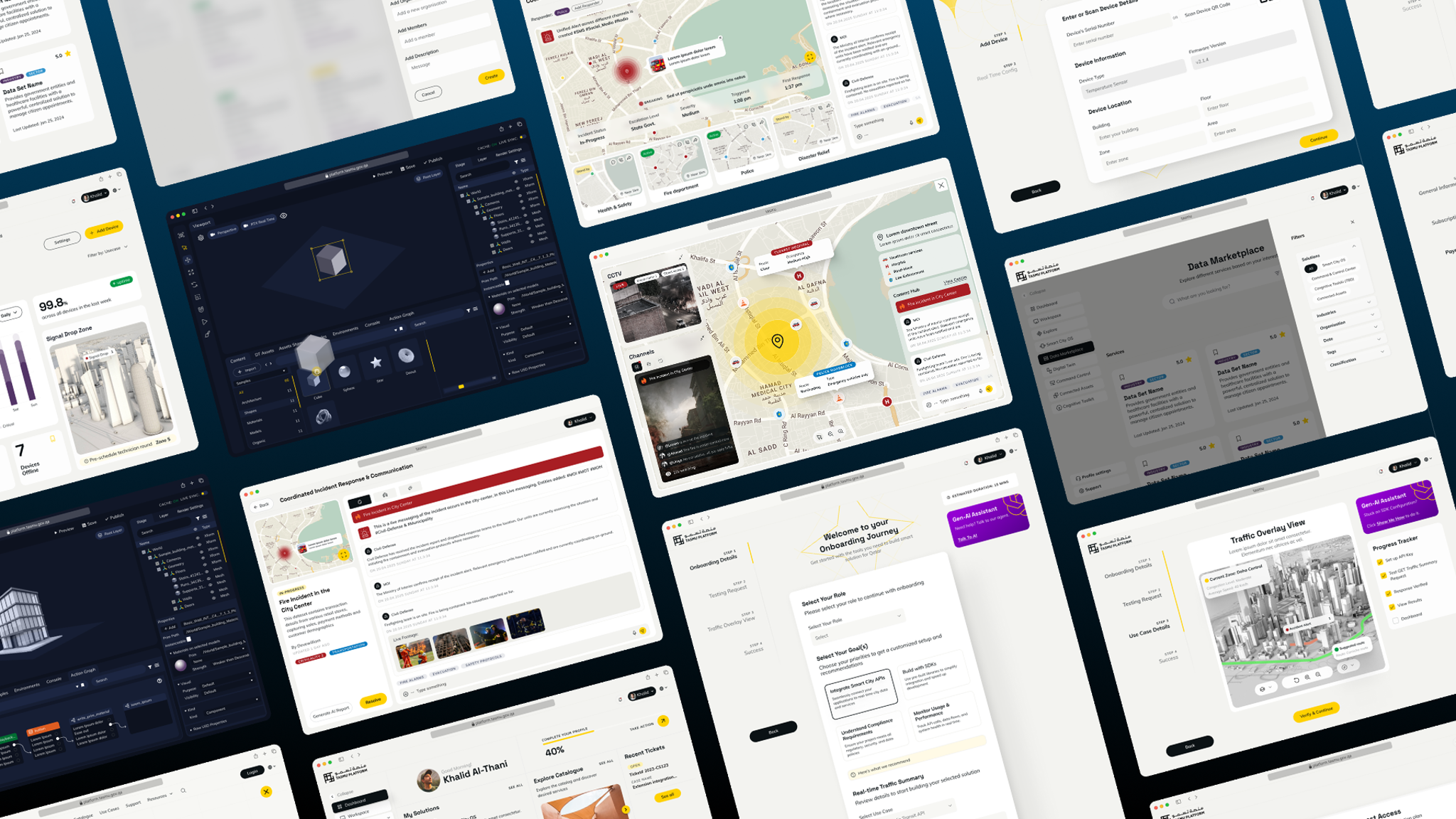 Envisioning TASMU Smart City Platform Solutions