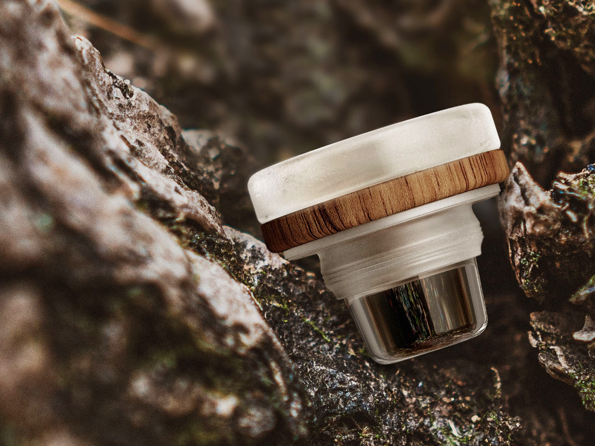 VINOLOK DUET, the harmony of wood and glass