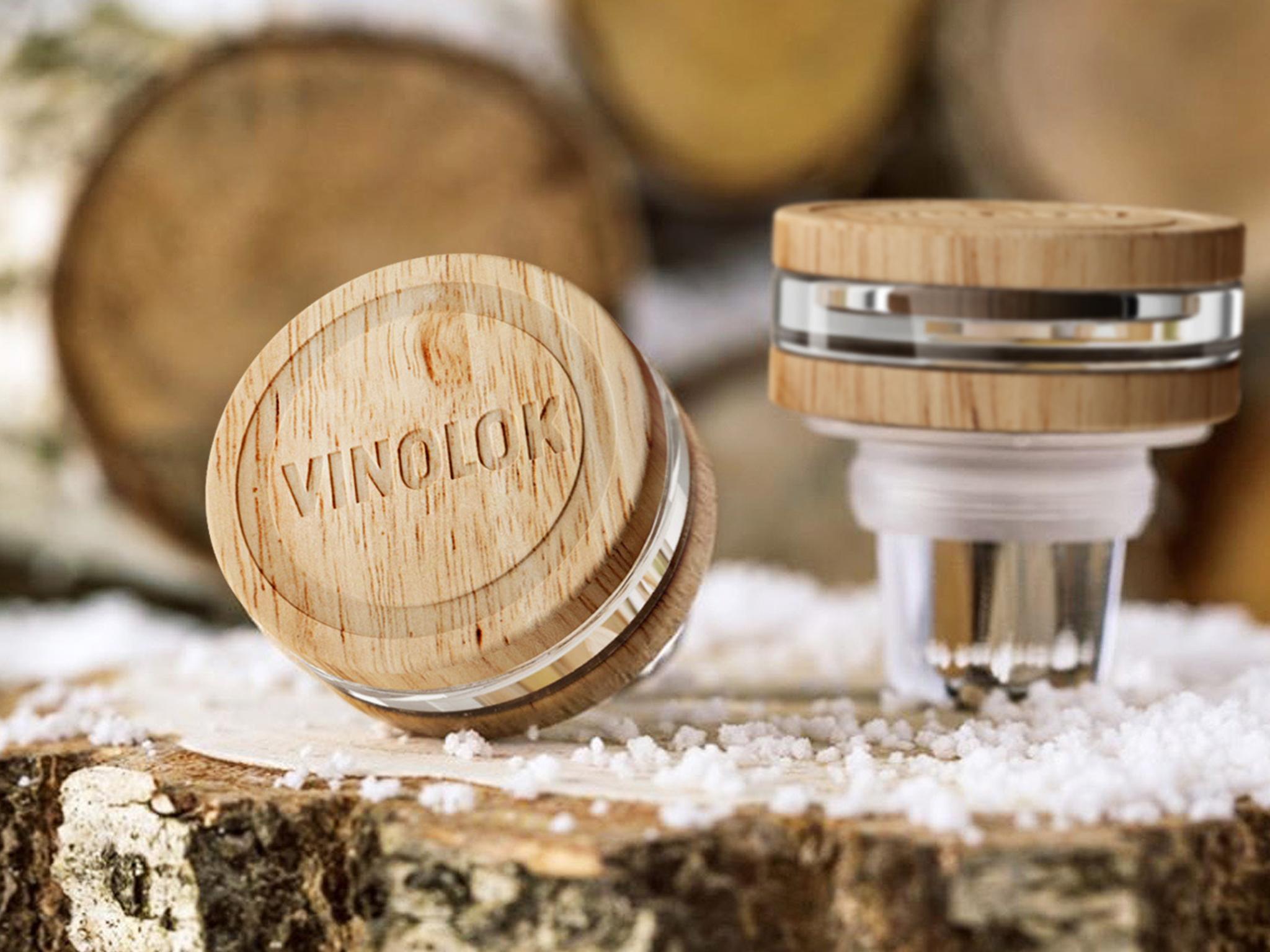 VINOLOK DUET, the harmony of wood and glass