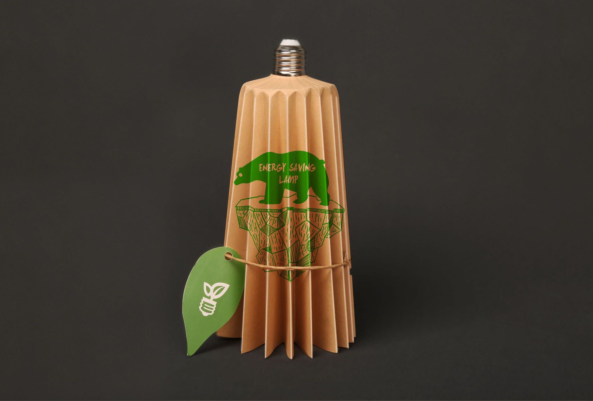 Environmental energy-saving lamp packaging