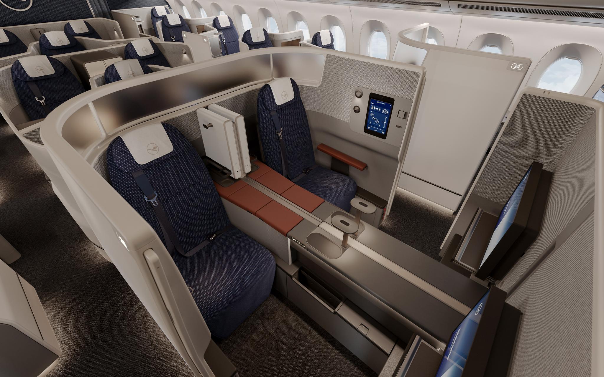 Lufthansa Allegris, Business Class cabin
