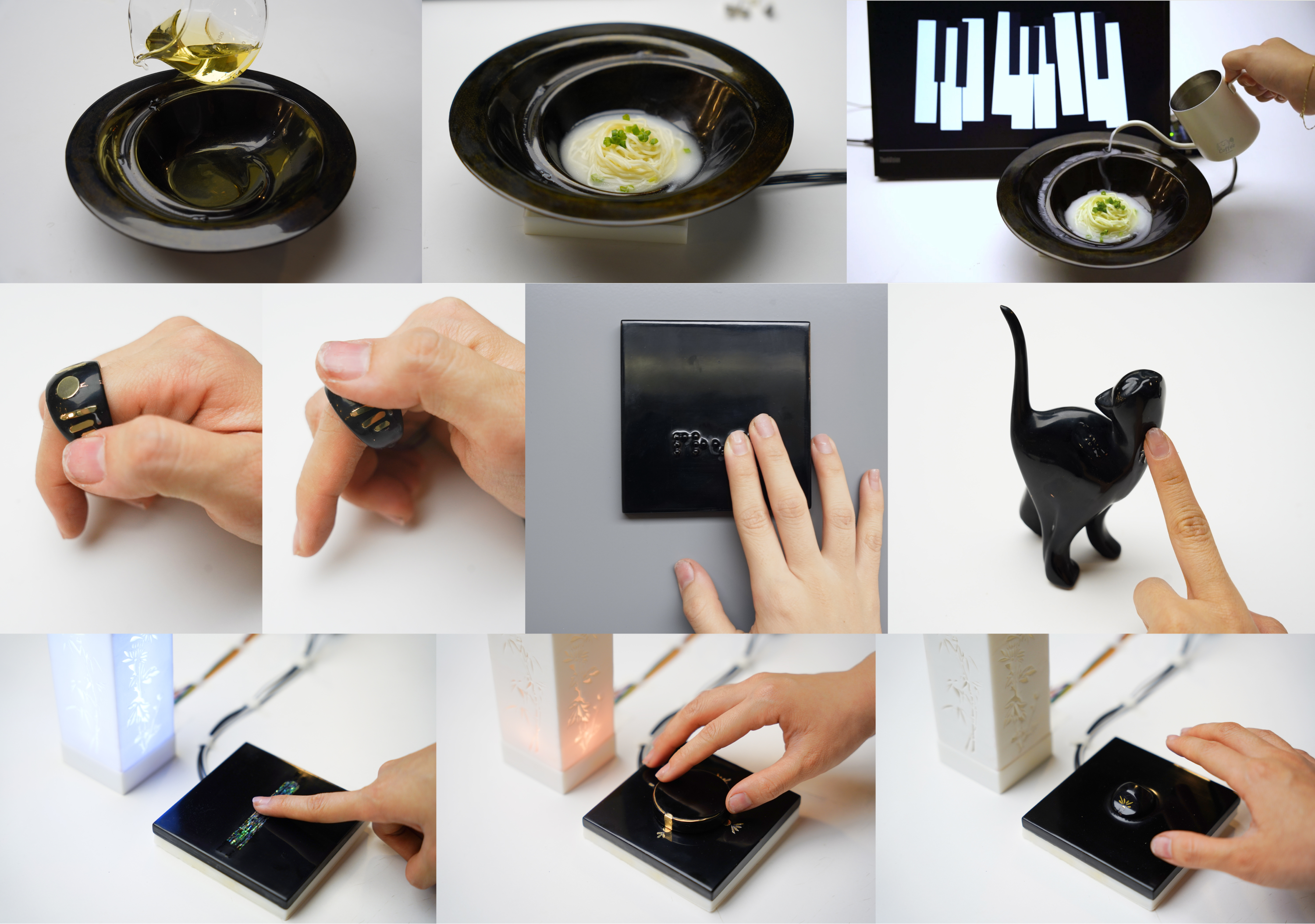 Layered Interactions - Non-Intrusive Lacquer Interfaces