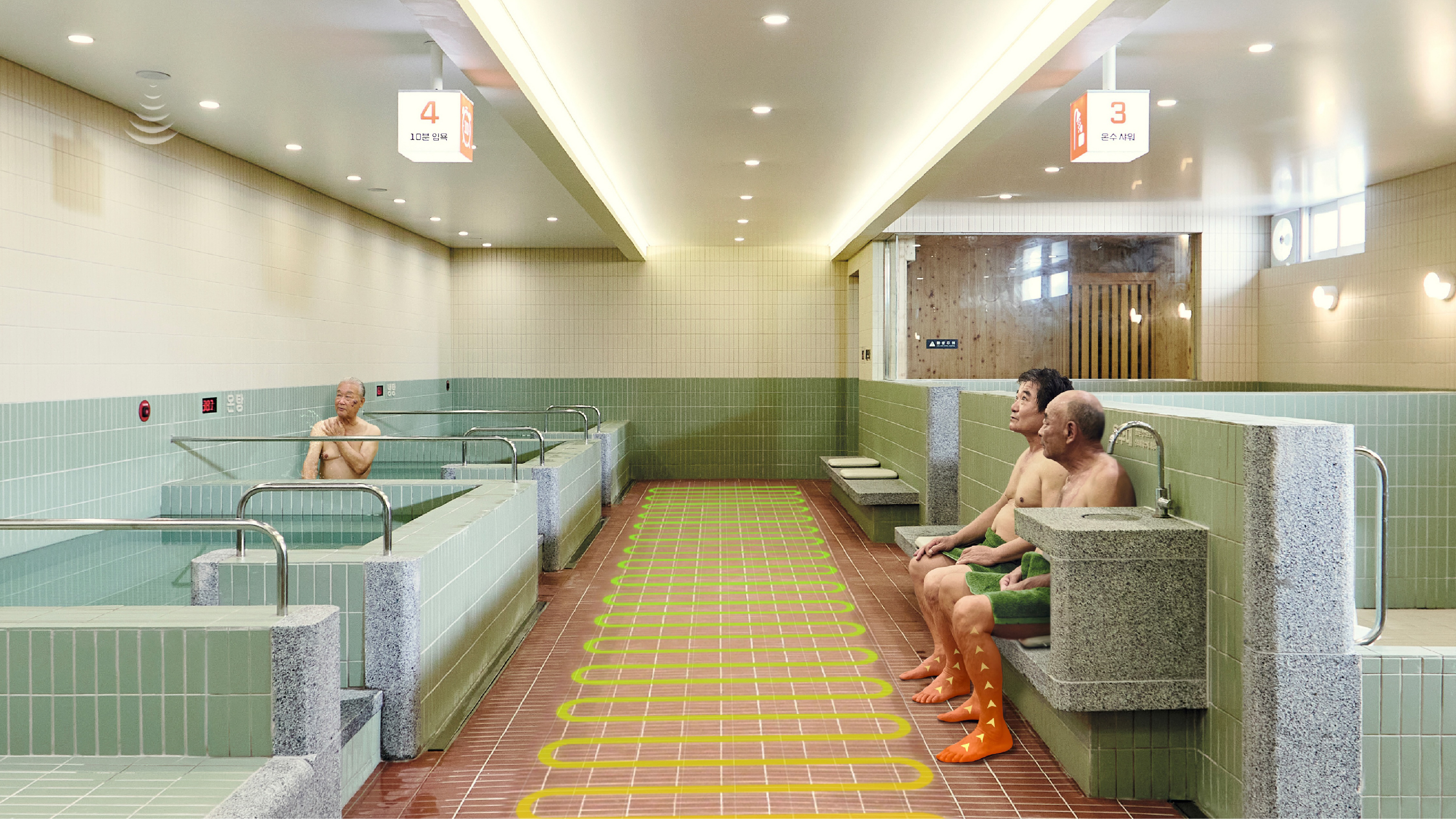 Life-saving Bathhouse