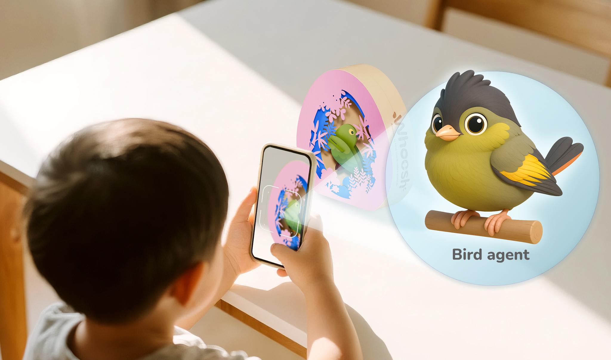 Whoosh | Bird Building Blocks & AR Exploration
