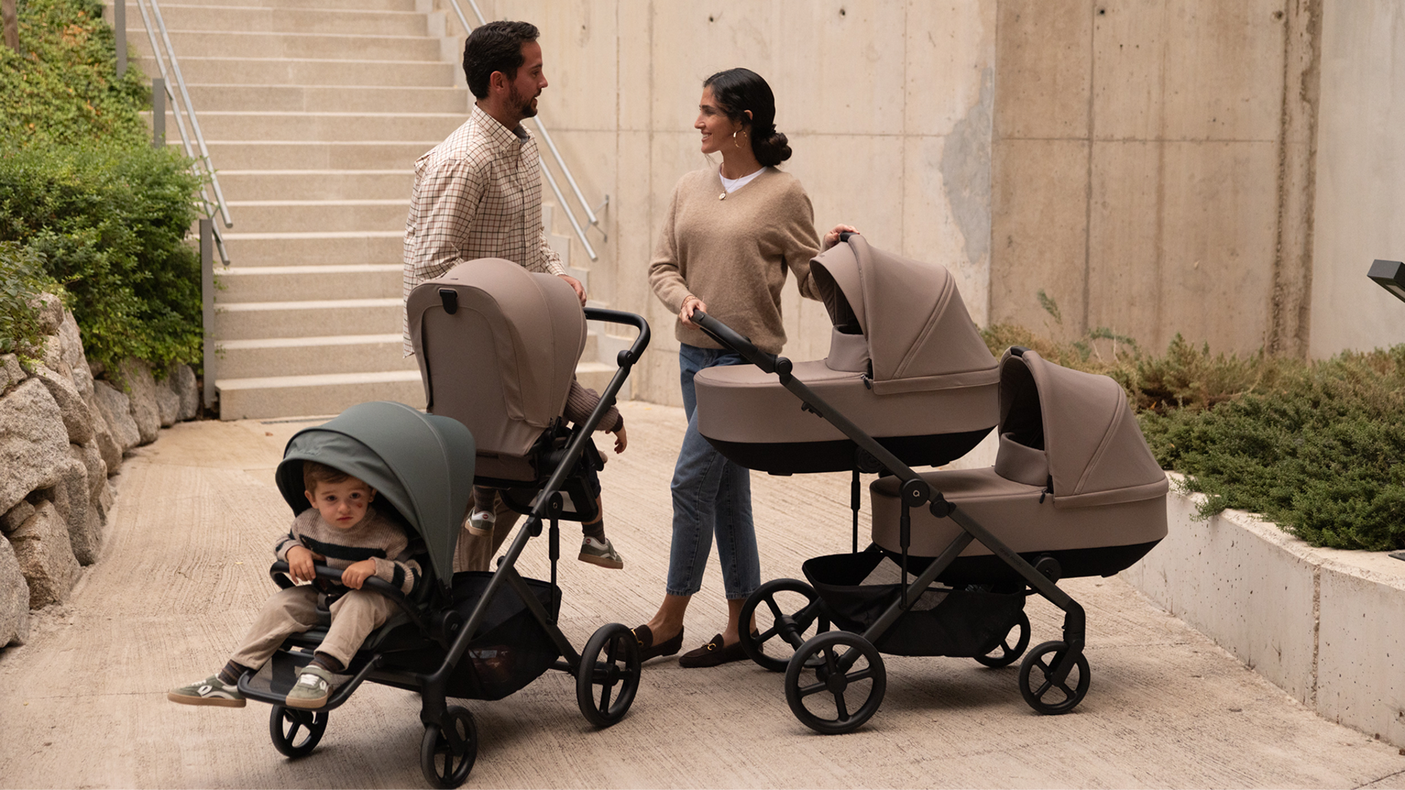 Modu single, twins, wagon and pet carrycot