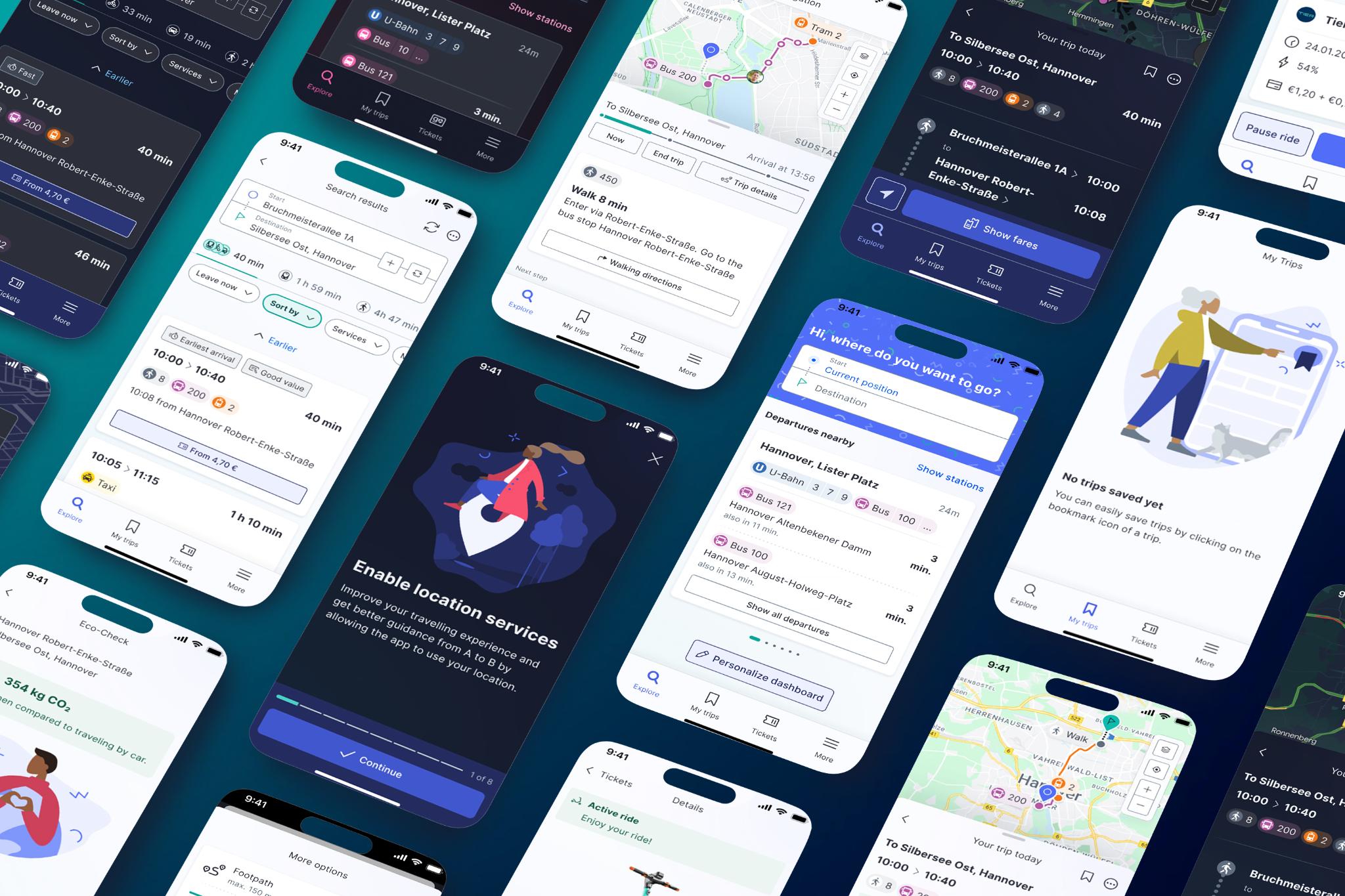 NextGen mobility app service