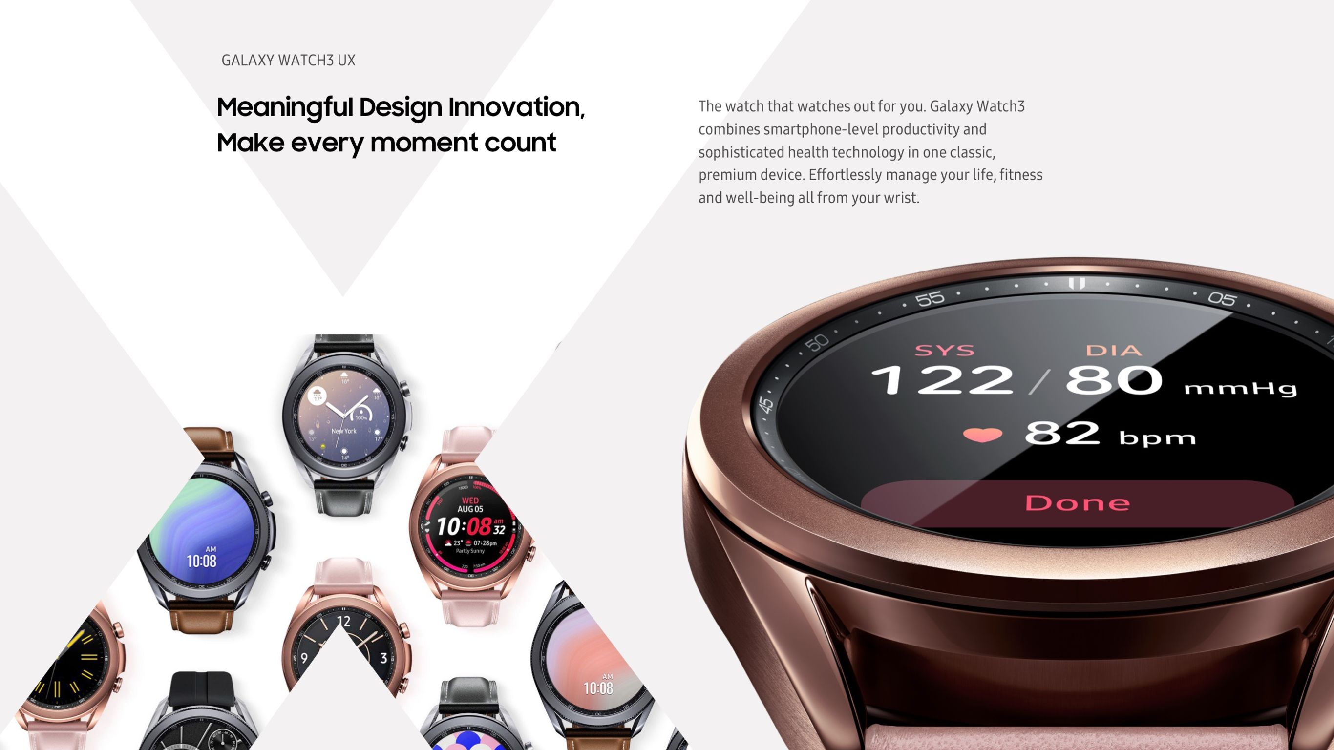 Galaxy Watch 3 UX