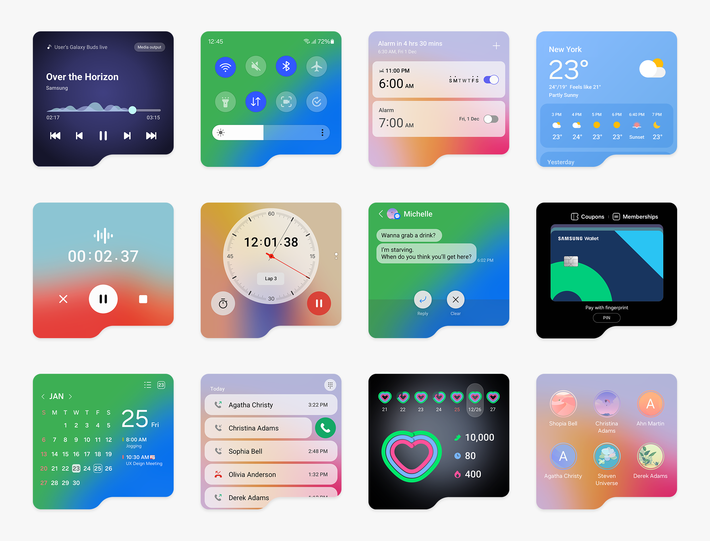 A new way to do essential tasks at a glance