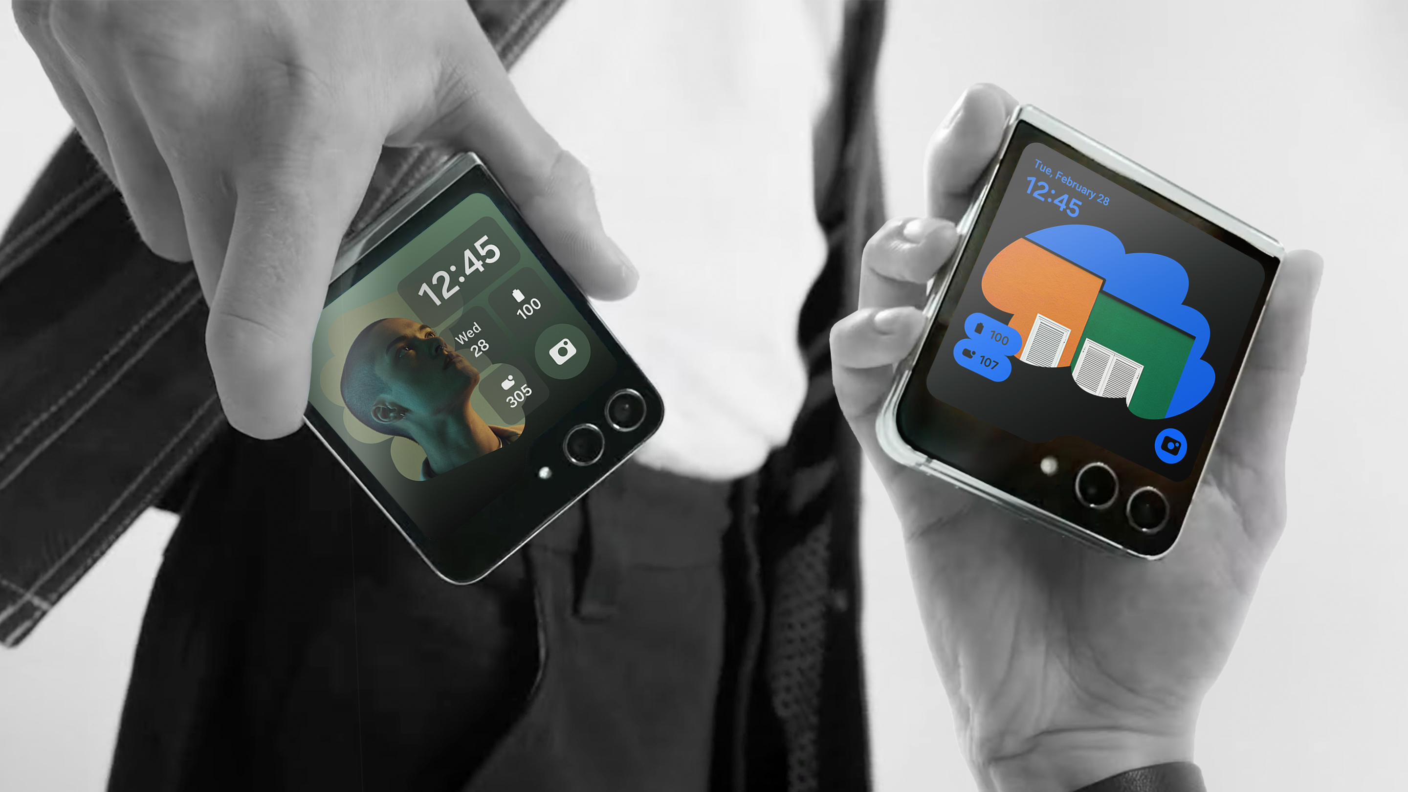 Make your own expression with Galaxy Z Flip5