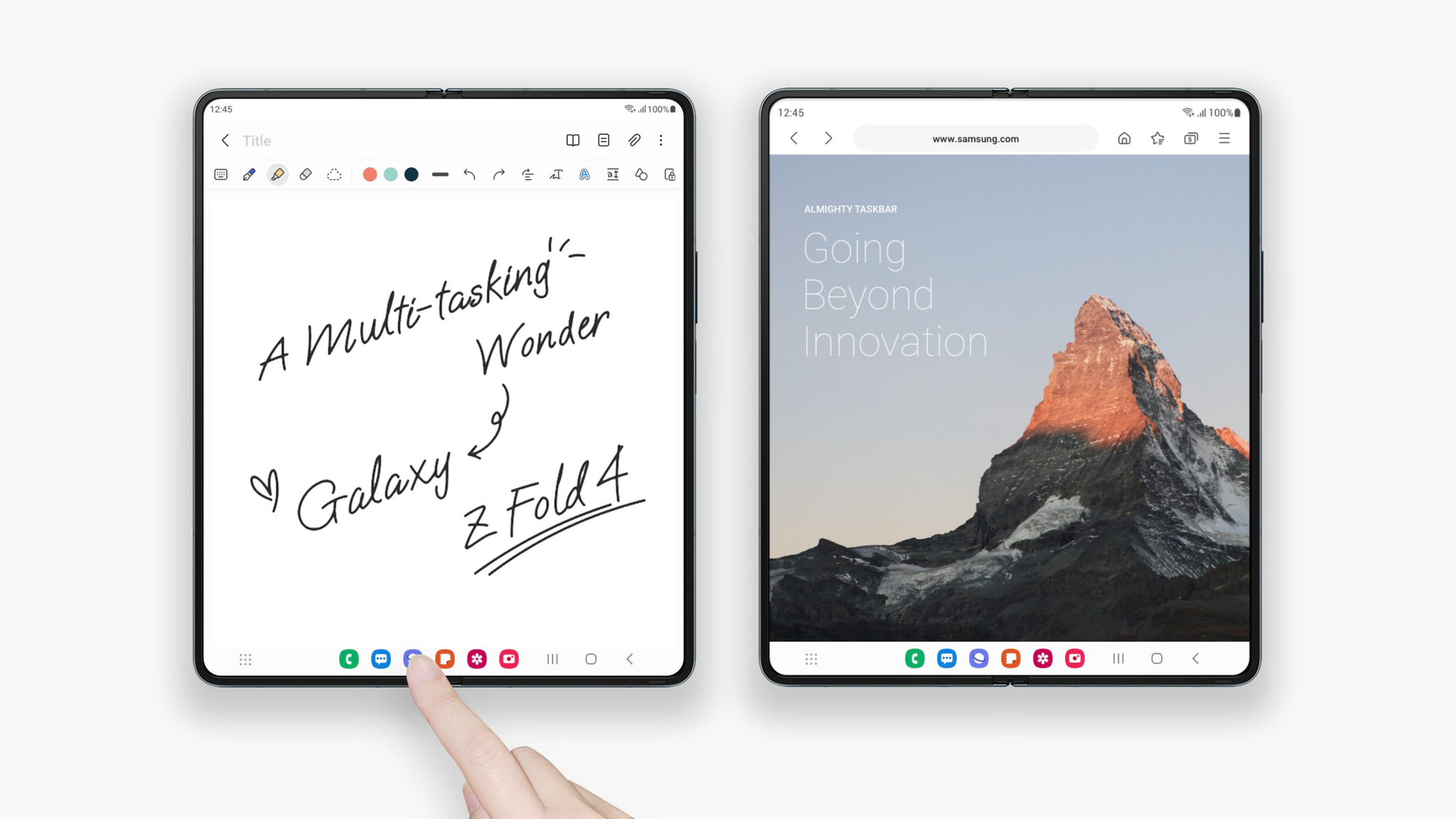 Boost your daily productivity with Galaxy Z Fold4