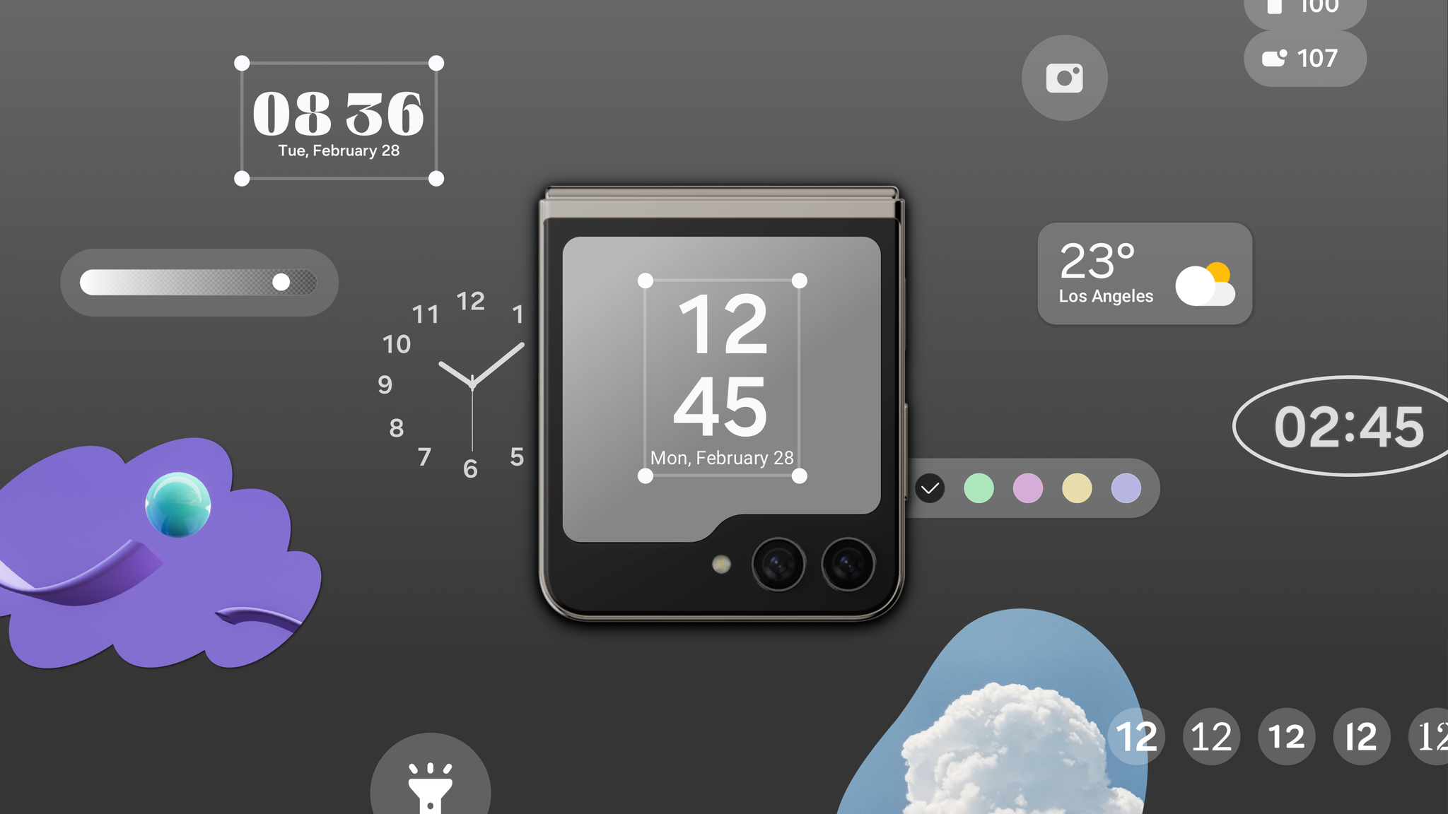 Make your own expression with Galaxy Z Flip5