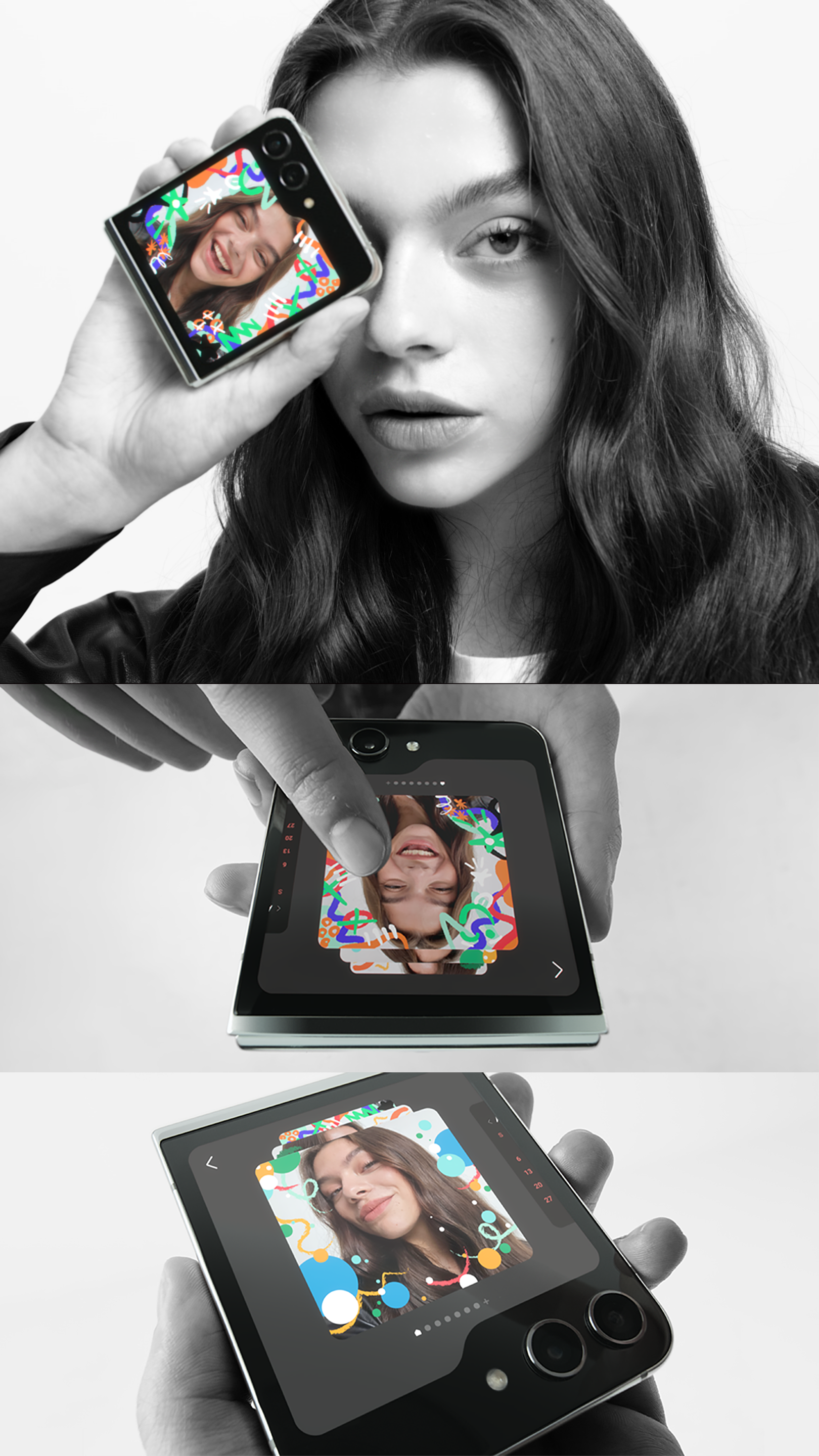 Make your own expression with Galaxy Z Flip5