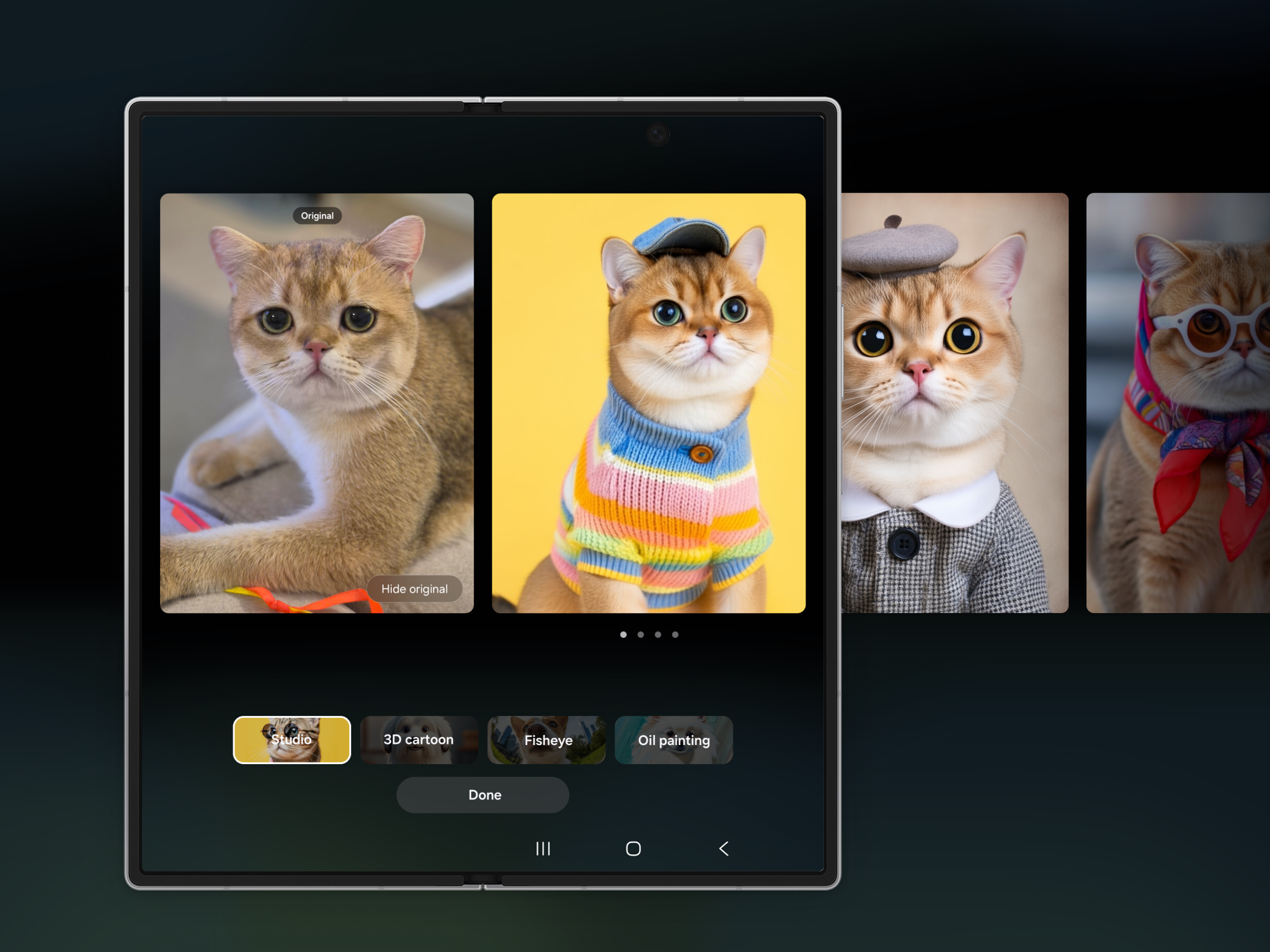 iF Design - True AI-Powered large screen UX for Foldables