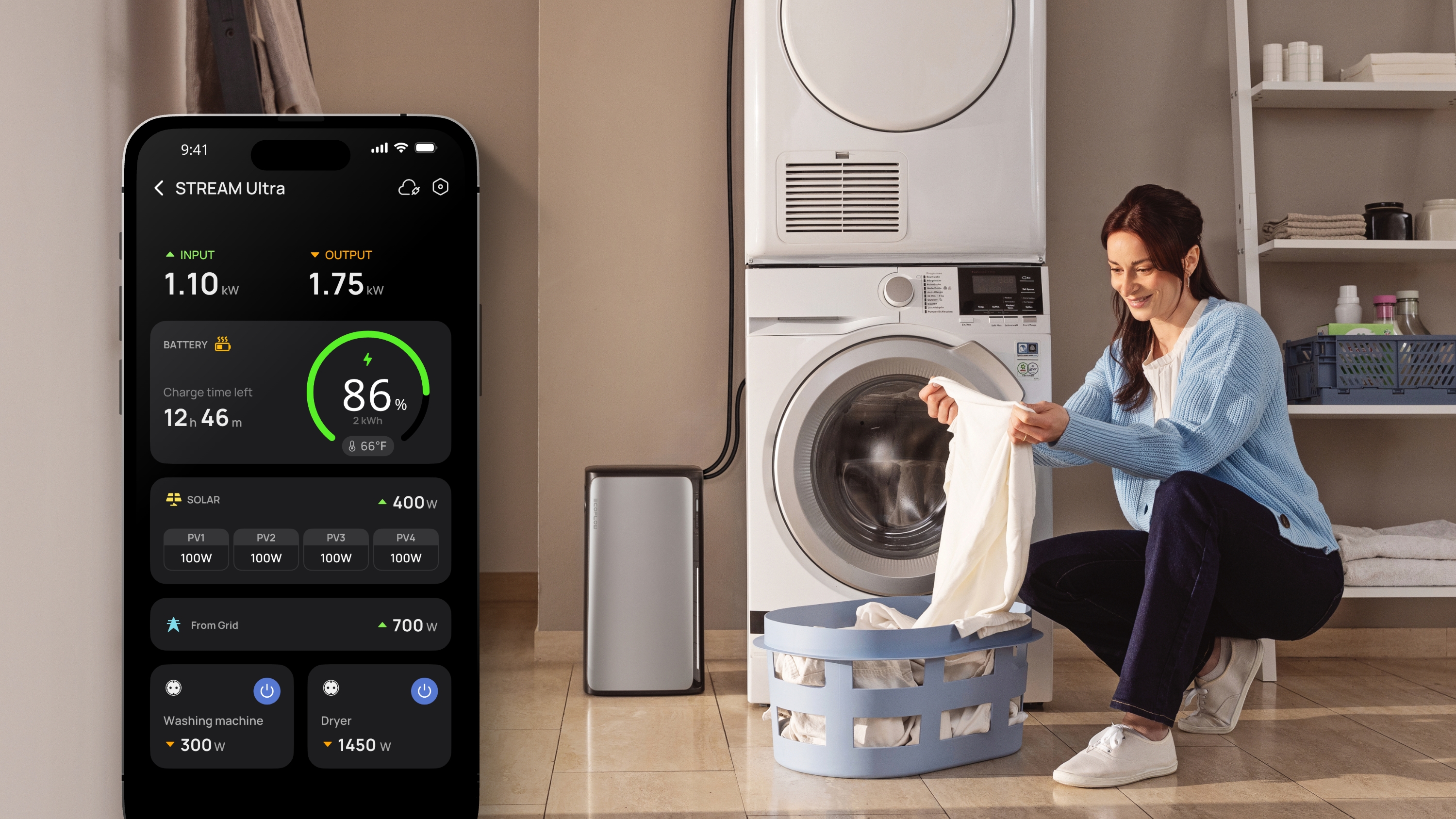 EcoFlow STREAM Series Plug & Play Solar Plant