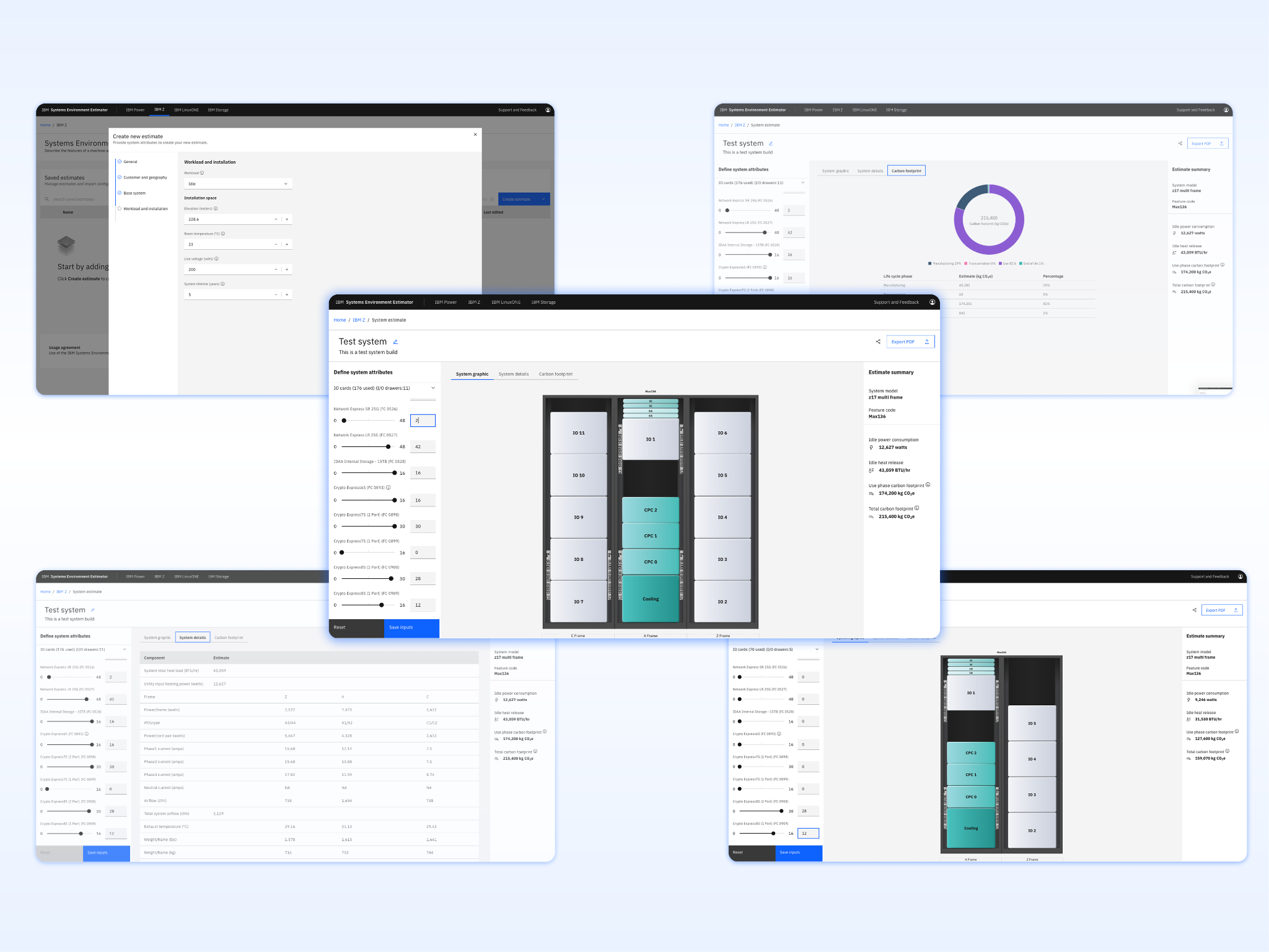 IBM Systems Environment Estimator