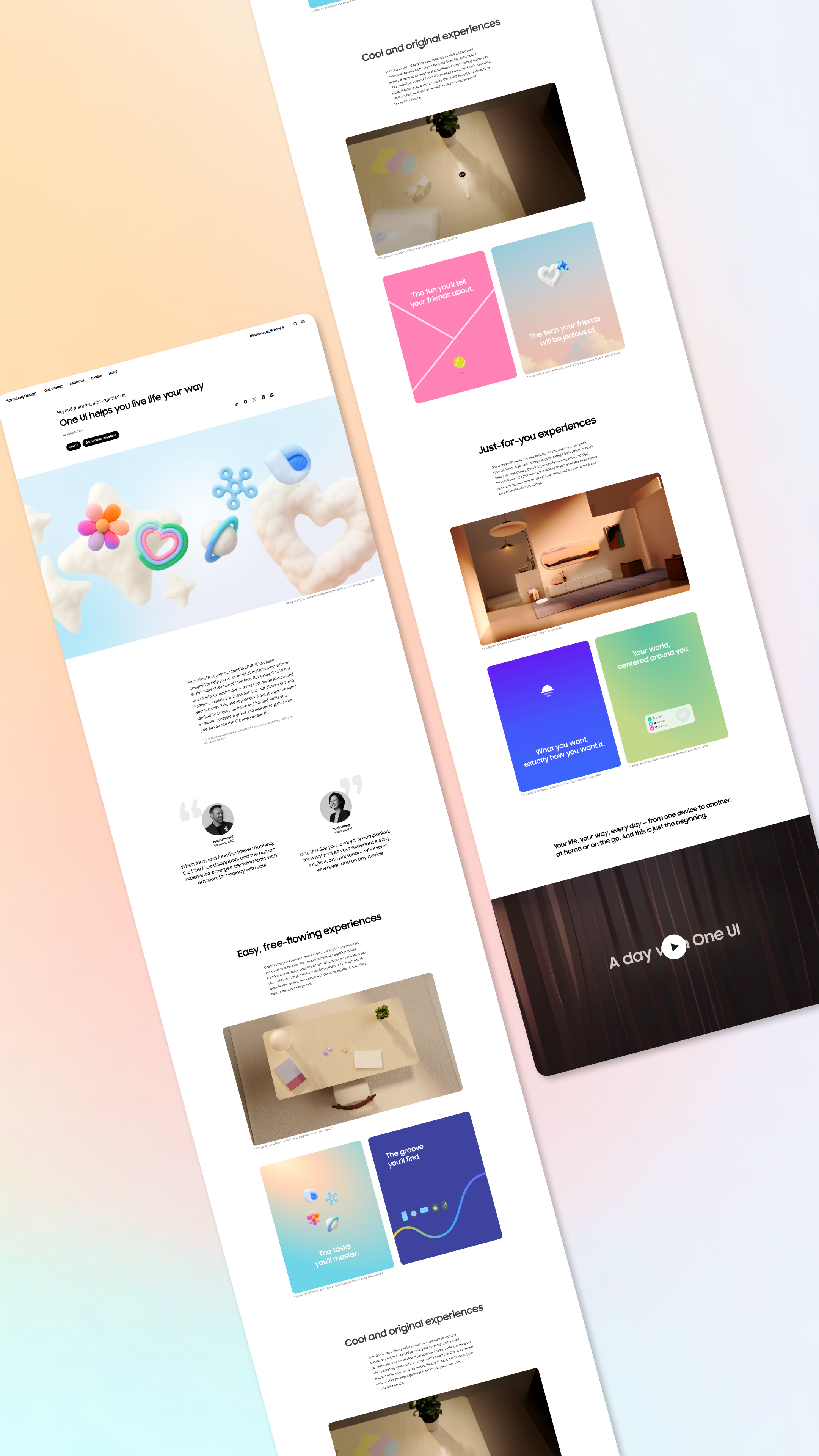 One UI Communication