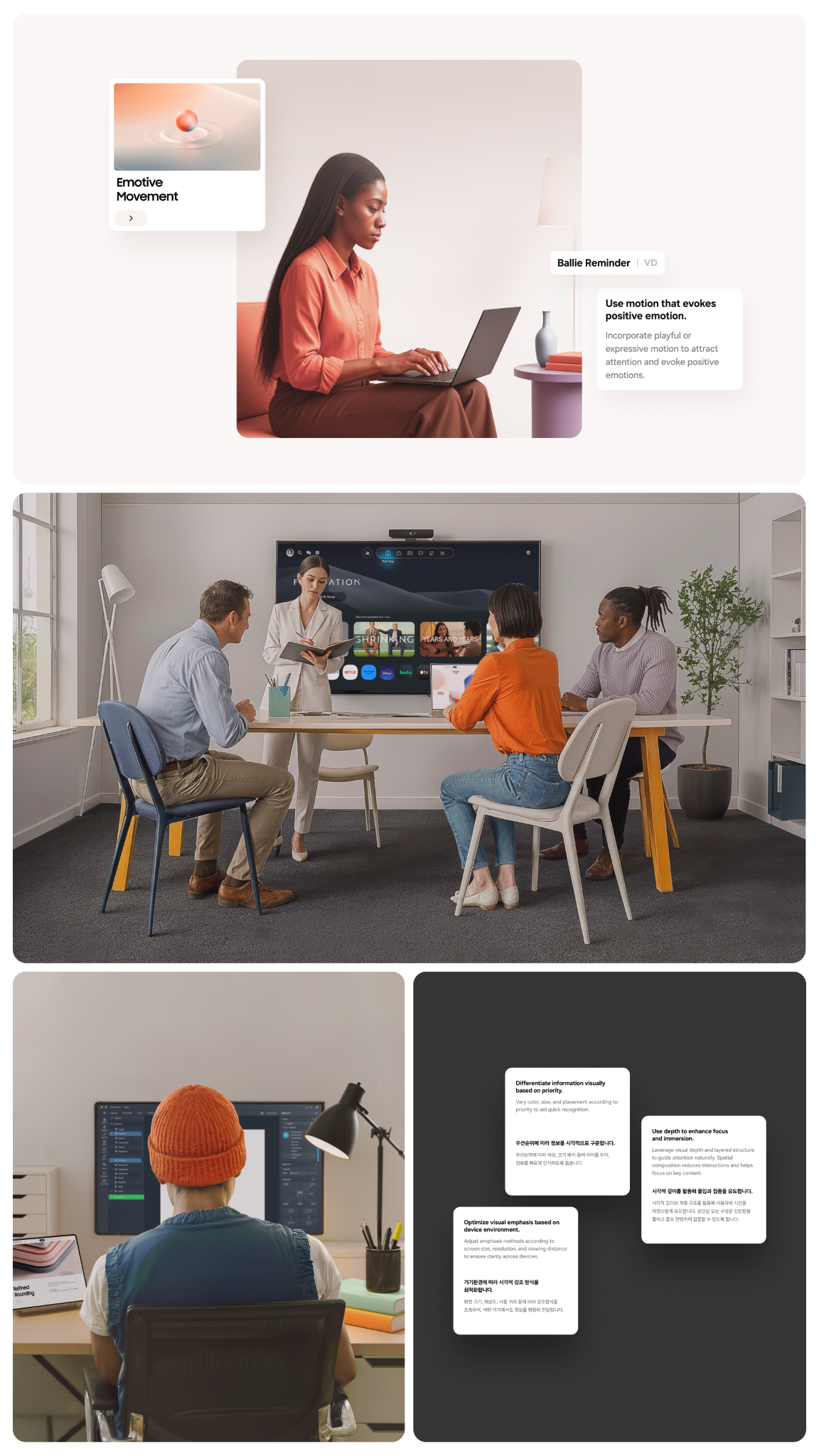 Samsung One UI Design Principles