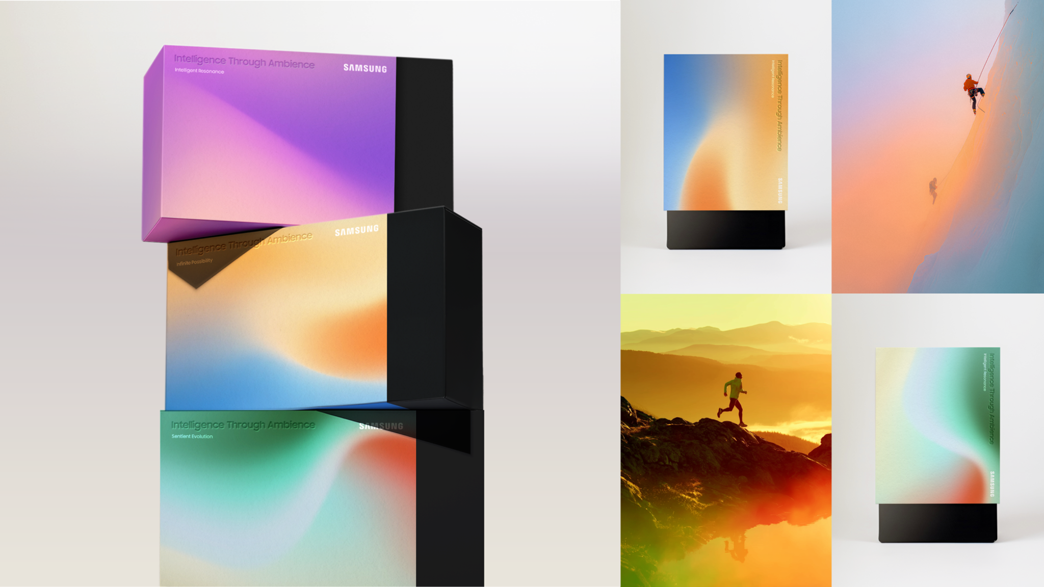 The Living Visual Branding System for Samsung Aura