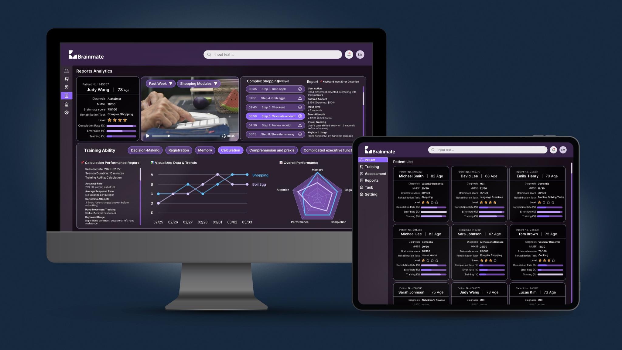 MindVoyage : Cognitive therapy system