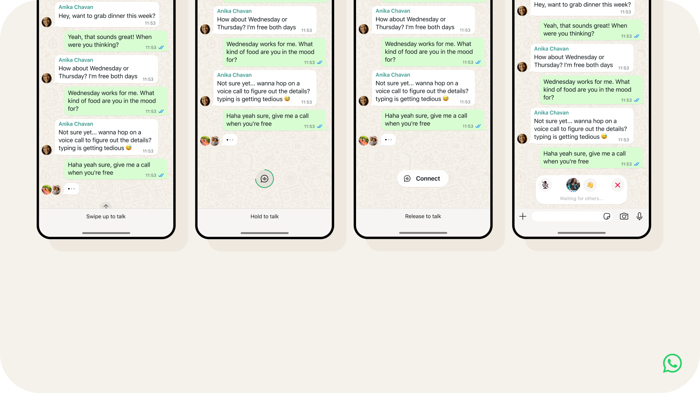 WhatsApp, Voice Chat