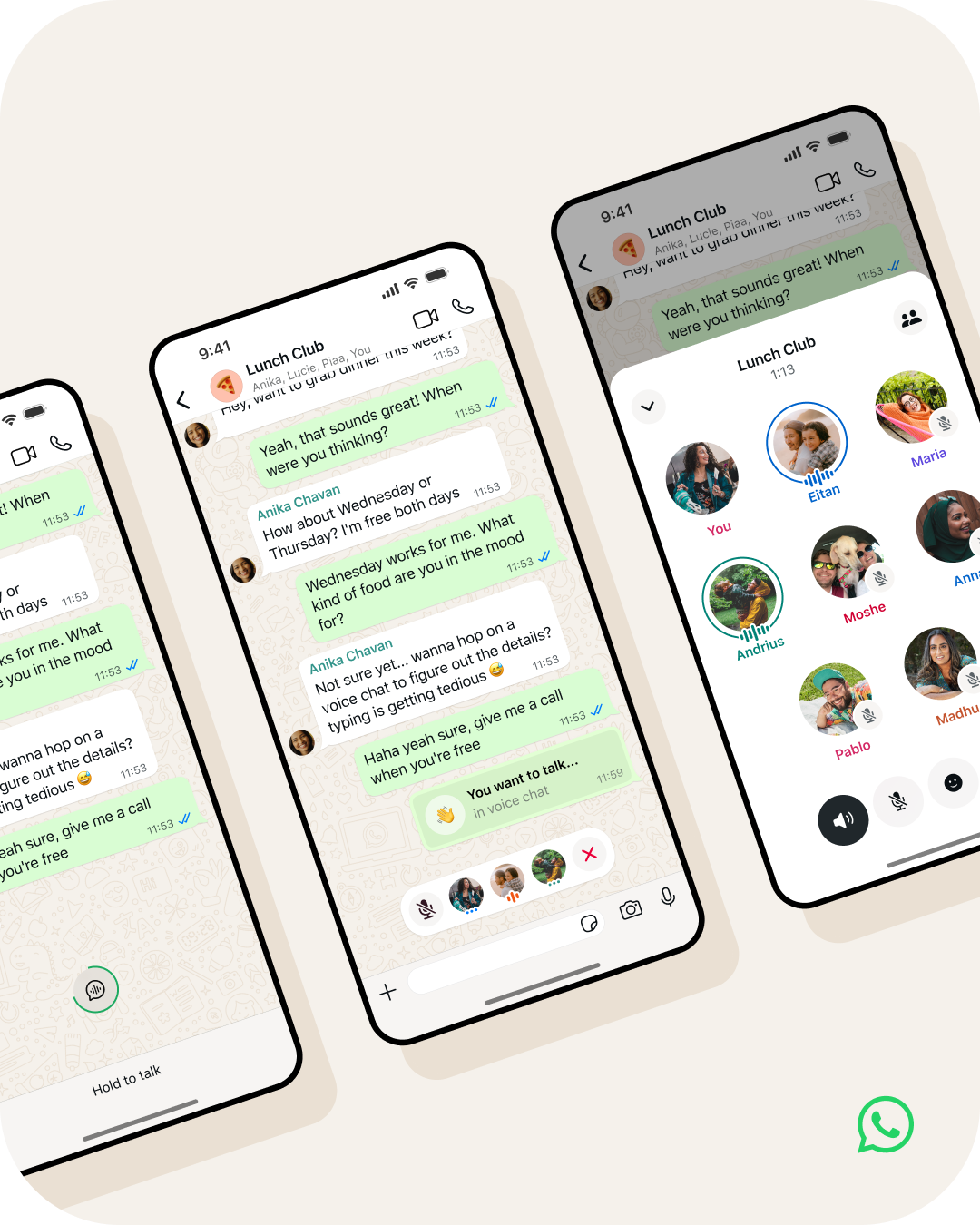 WhatsApp, Voice Chat
