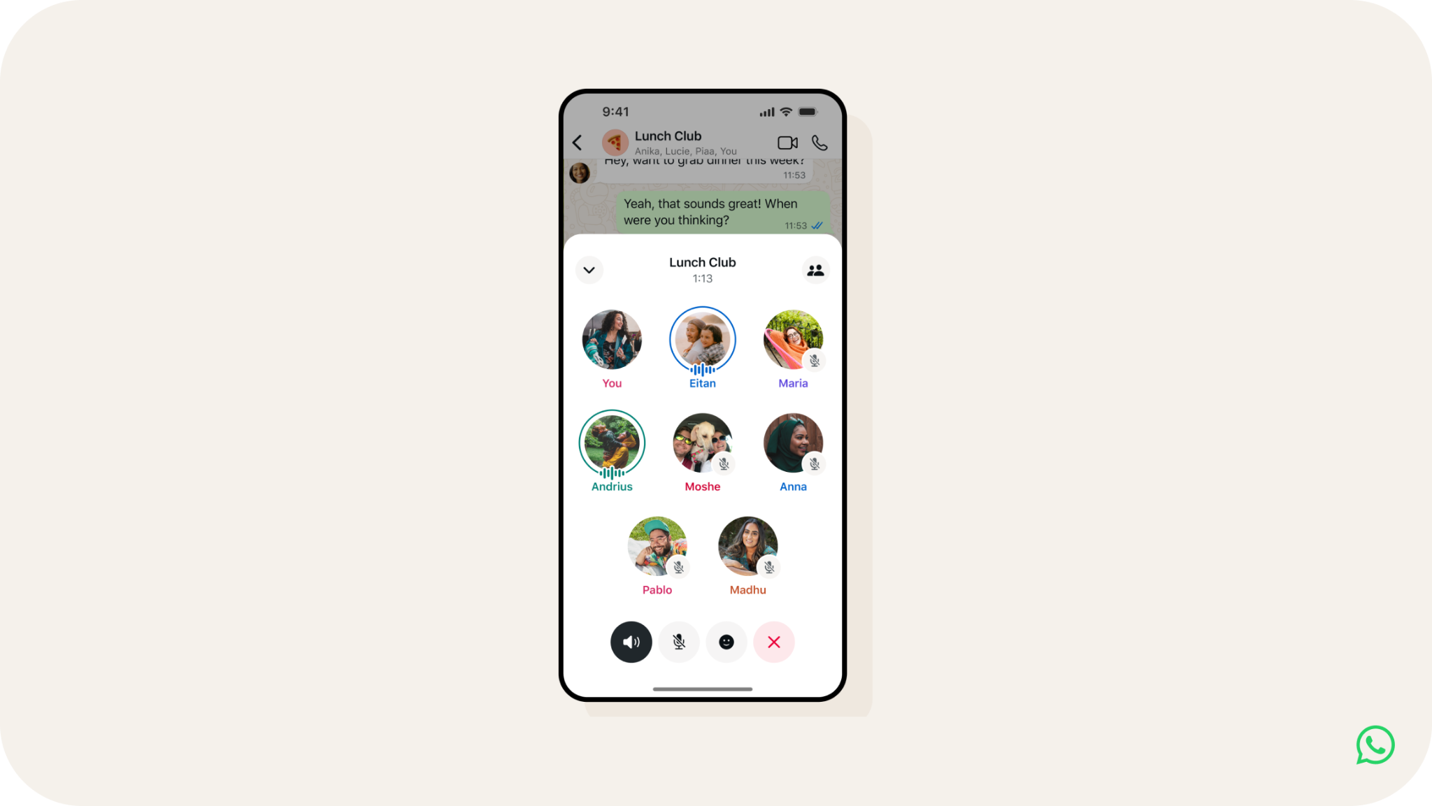 WhatsApp, Voice Chat