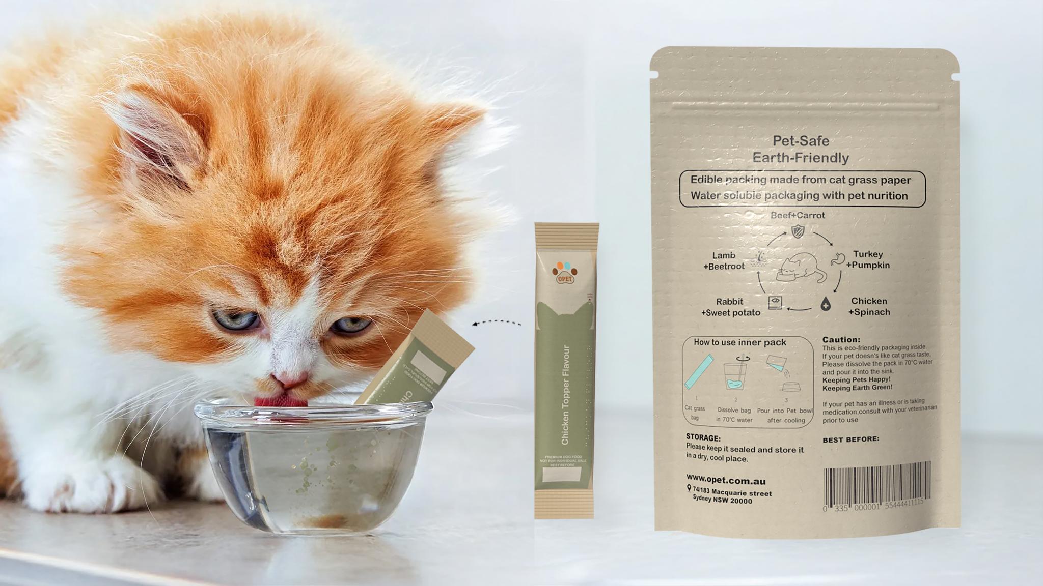 Water-Soluble & Edible Pet Food Packaging