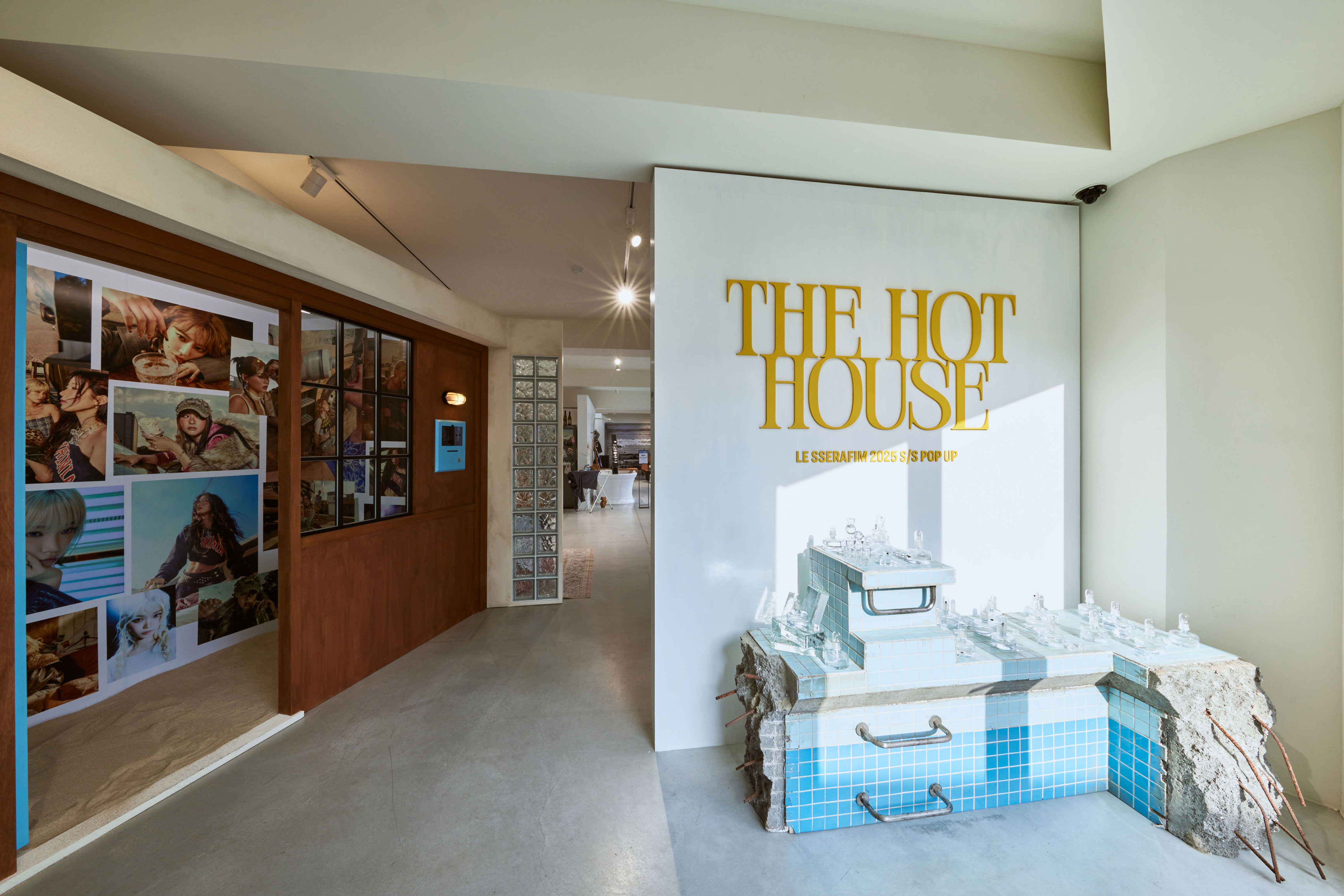 LE SSERAFIM 2025 S/S POP UP – THE HOT HOUSE