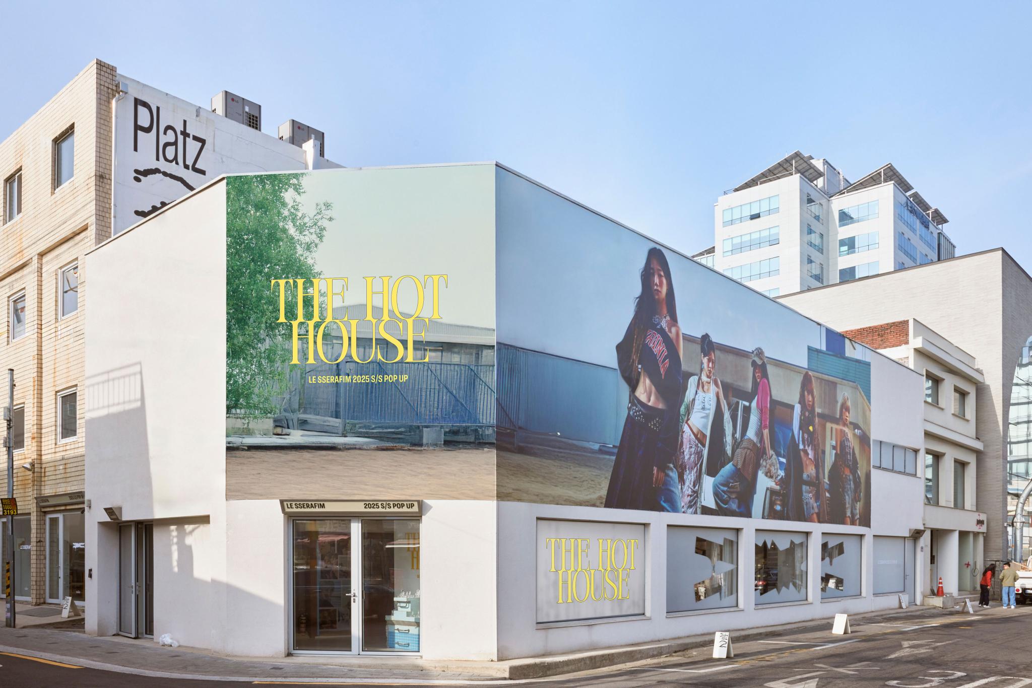 LE SSERAFIM 2025 S/S POP UP – THE HOT HOUSE