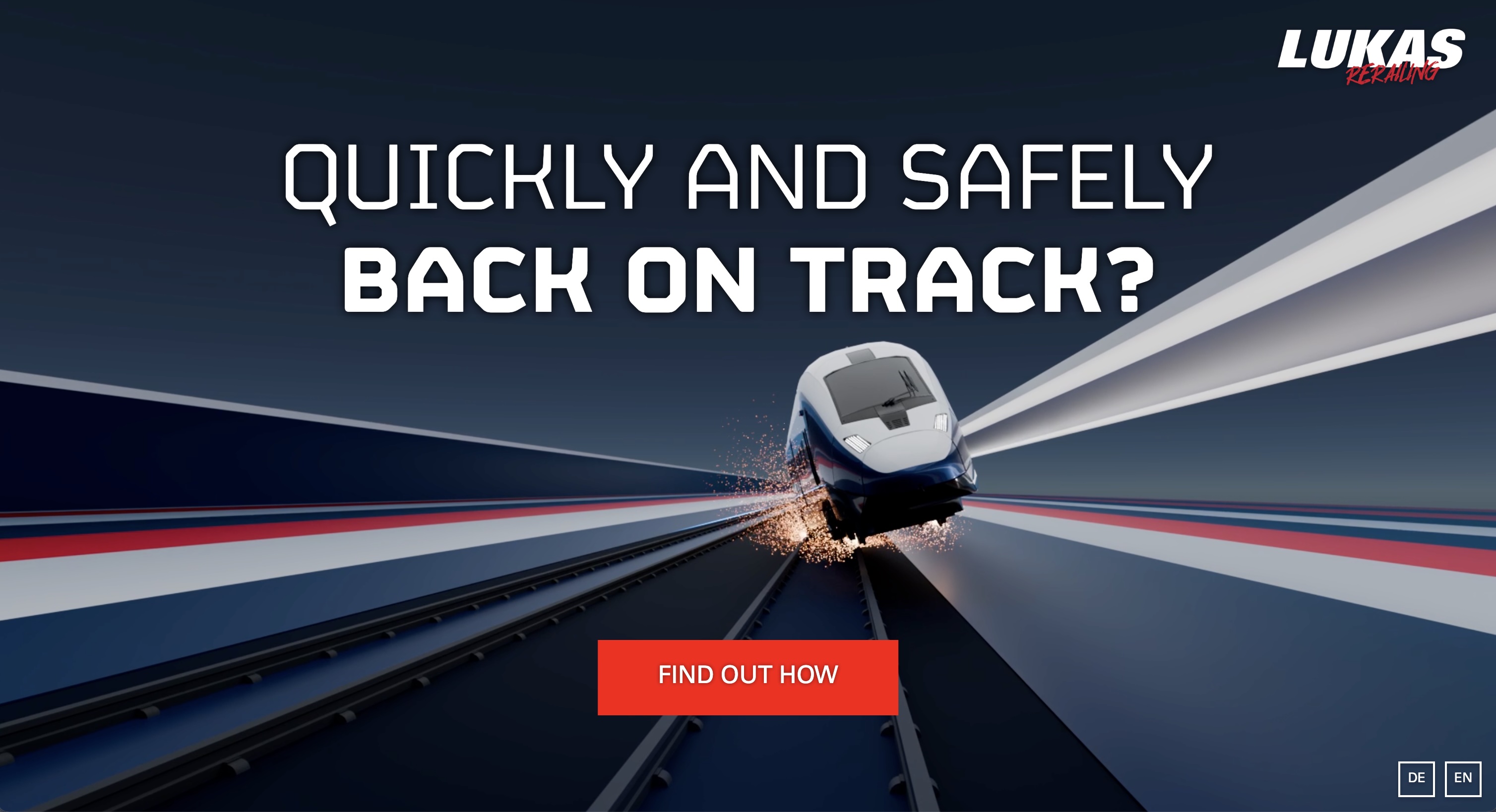 LUKAS Hydraulic Rerailing by IDEX fire & safety