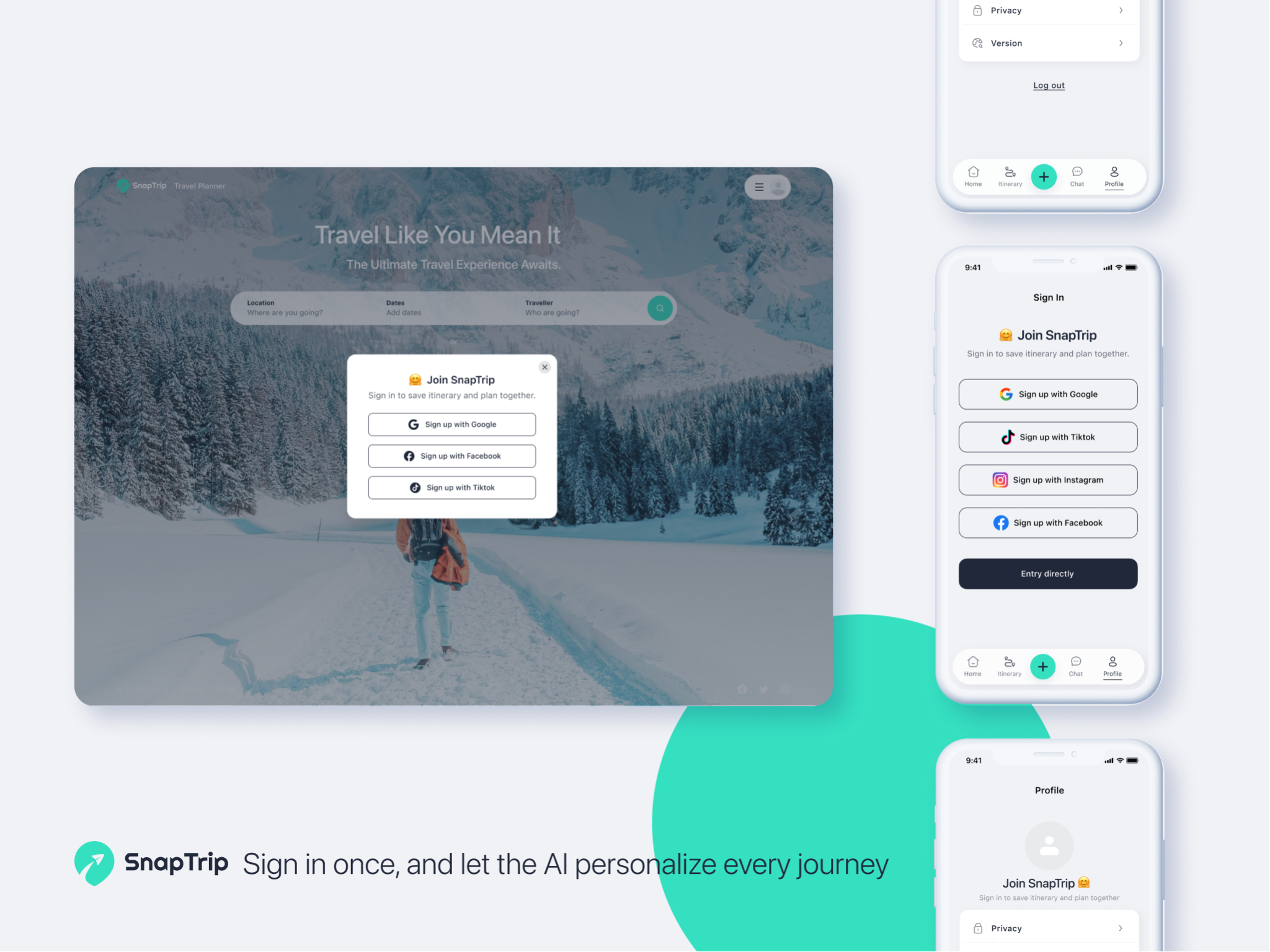 SnapTrip - AI-driven Travel Companion